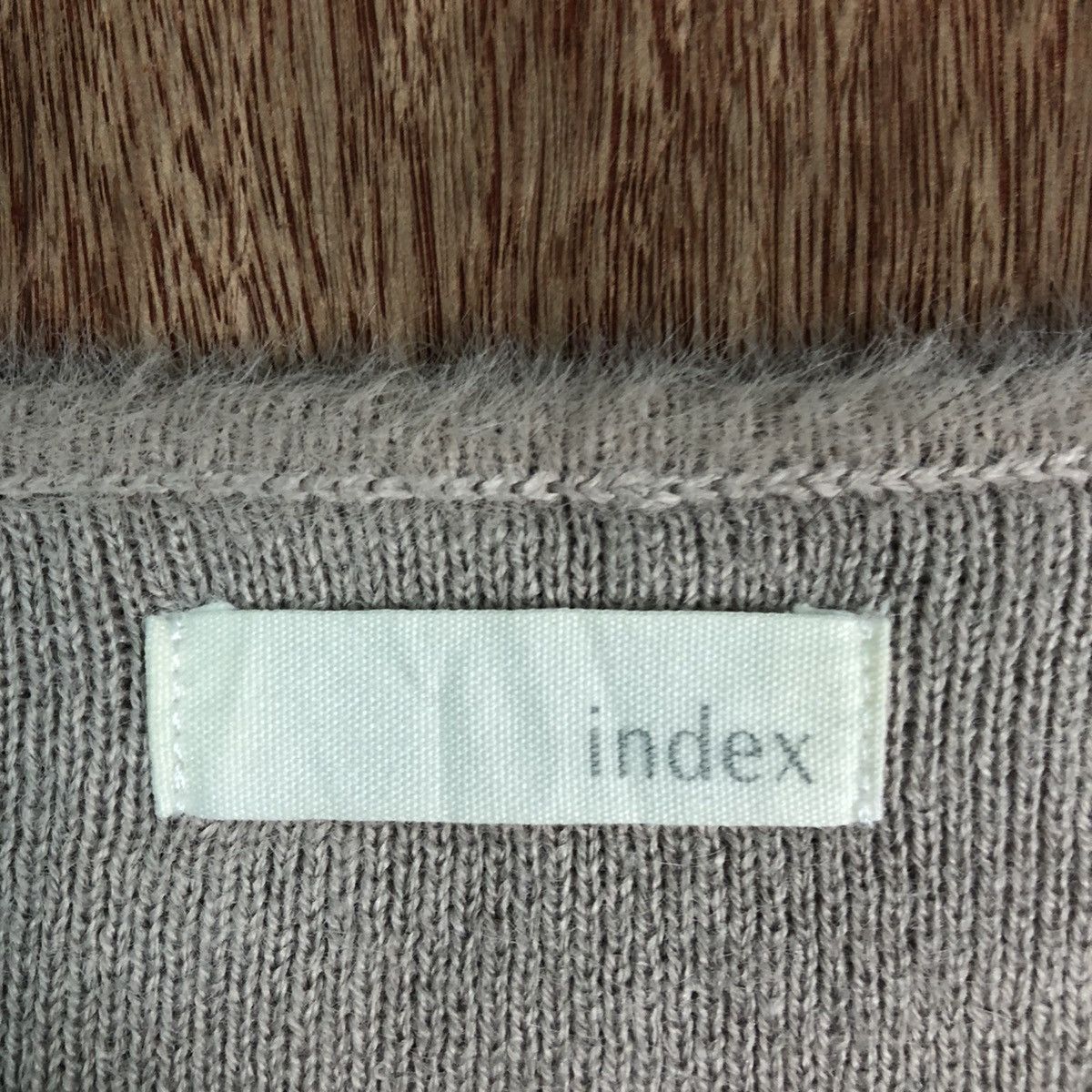 Homespun Knitwear × Index Index Light Brown MOhair SOft Fur Shaggy Knitwear Size US M / EU 48-50 / 2 - 8 Thumbnail