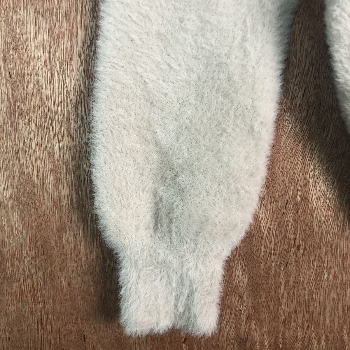 Homespun Knitwear × Index Index Light Brown MOhair SOft Fur Shaggy Knitwear Size US M / EU 48-50 / 2 - 6 Thumbnail