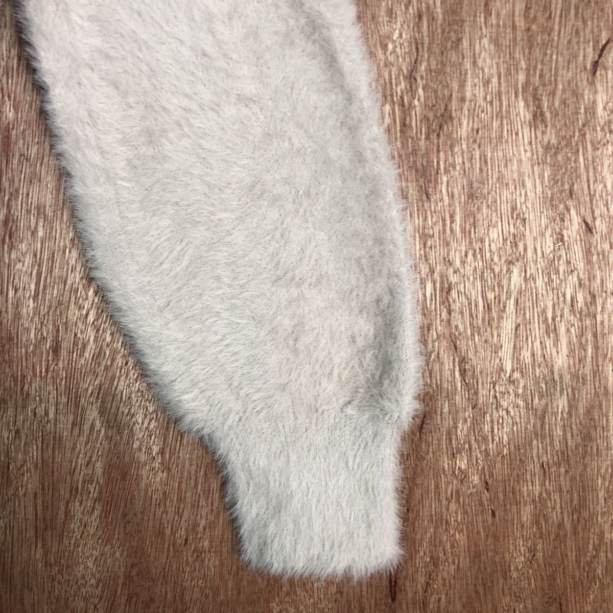 Homespun Knitwear × Index Index Light Brown MOhair SOft Fur Shaggy Knitwear Size US M / EU 48-50 / 2 - 4 Thumbnail