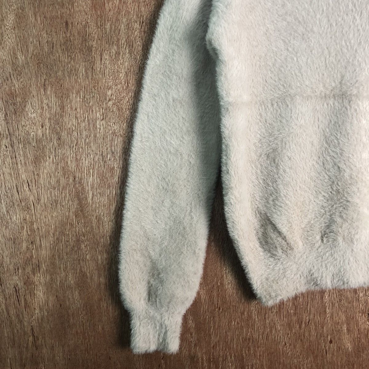 Homespun Knitwear × Index Index Light Brown MOhair SOft Fur Shaggy Knitwear Size US M / EU 48-50 / 2 - 7 Thumbnail