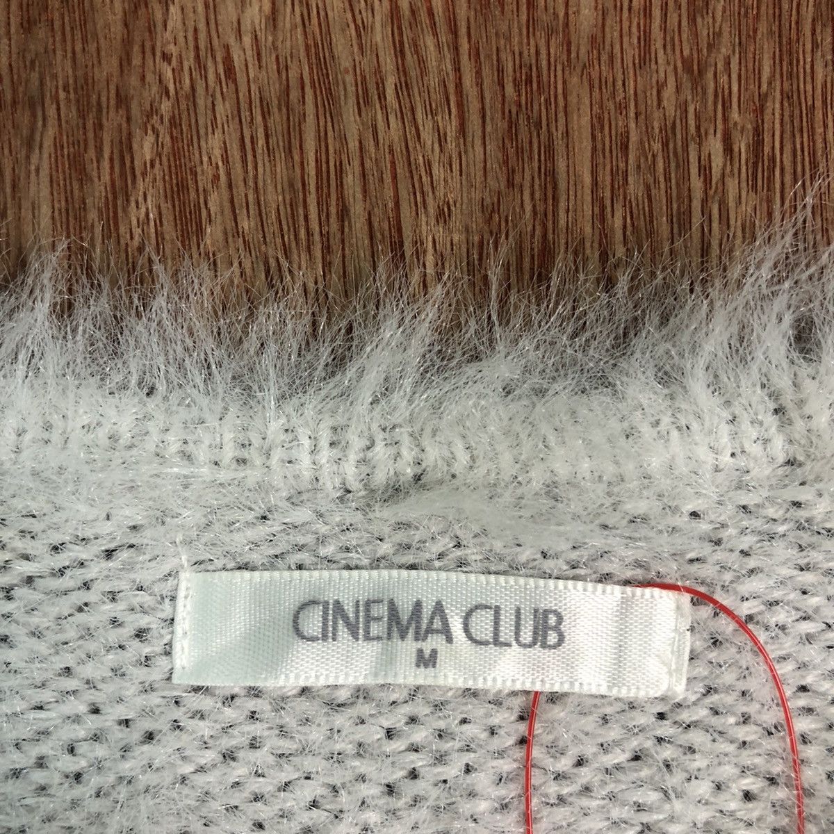Homespun Knitwear × Japanese Brand Cinema Club Light Grey Mohair Knitwear Size US M / EU 48-50 / 2 - 8 Thumbnail