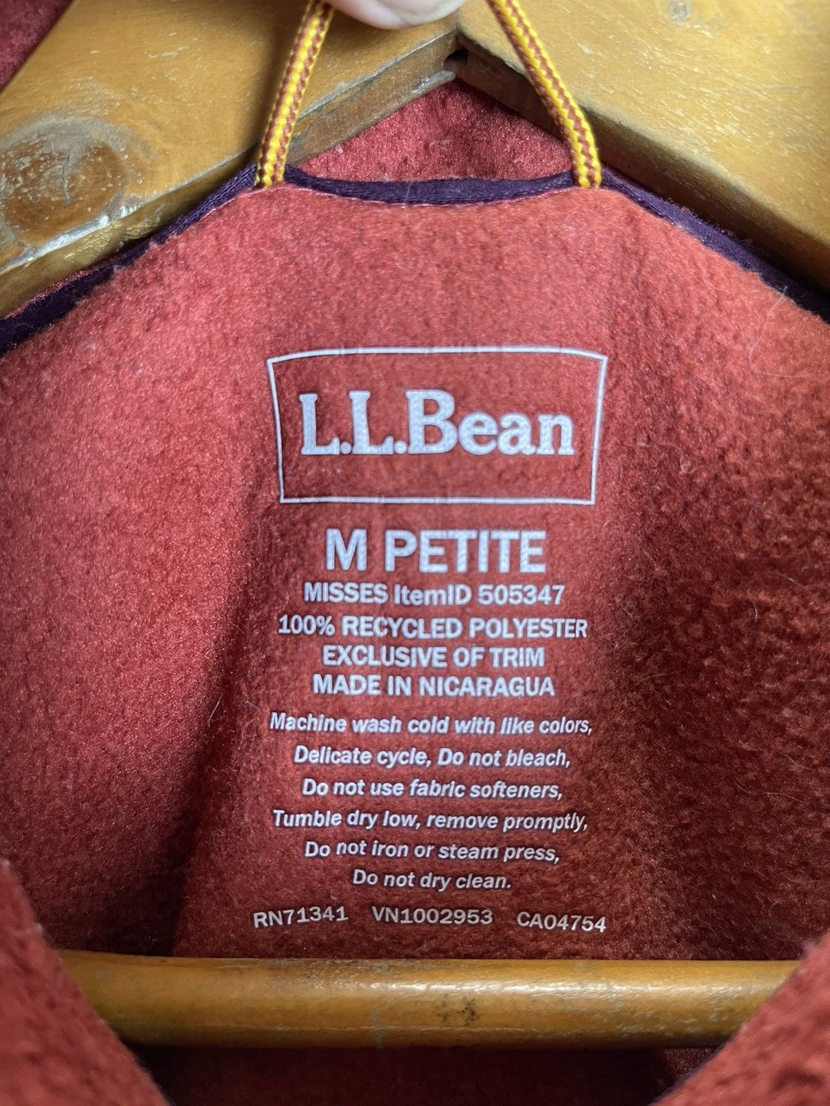 L.L. Bean × Vintage Vintage LL.BEAN Fleece Outdoor Gear USA Size US M / EU 48-50 / 2 - 6 Thumbnail