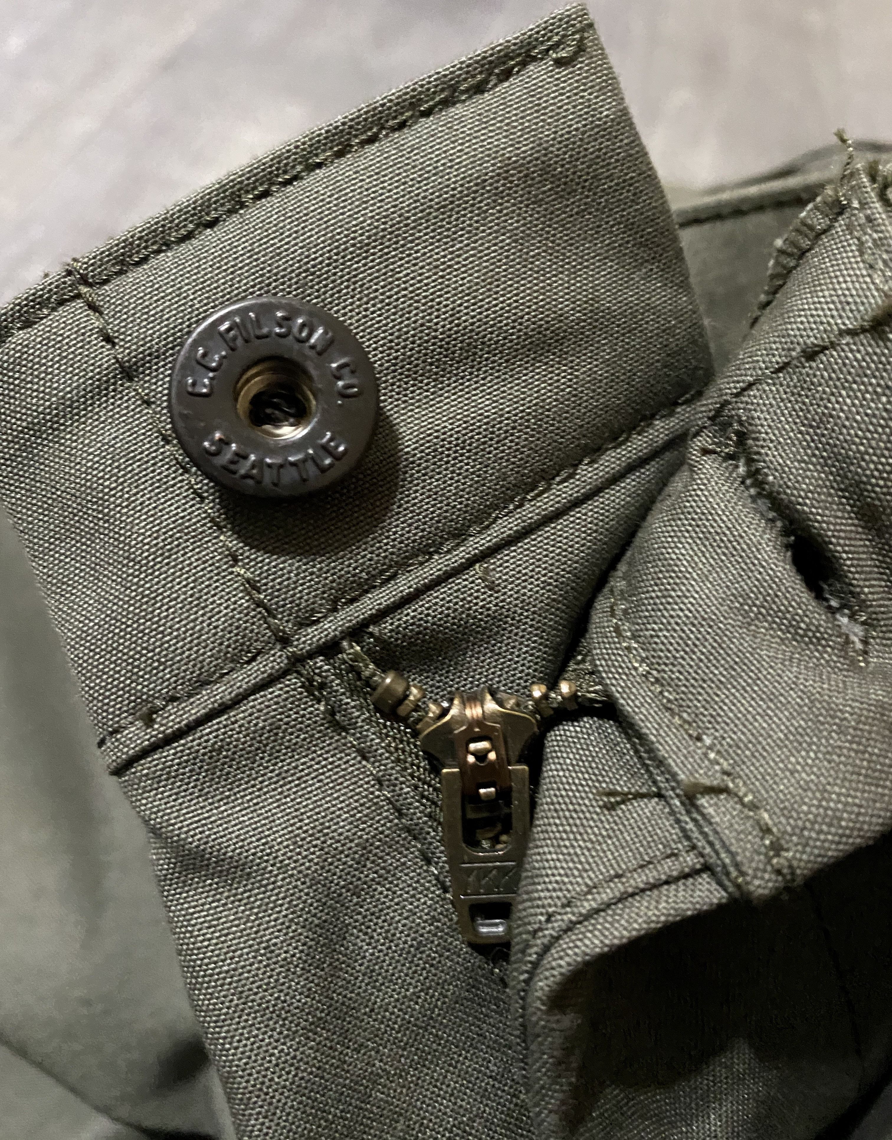 Filson C.C. Filson Co. Seattle Dry Shelter Cloth Shorts Ottergreen Size US 30 / EU 46 - 9 Thumbnail