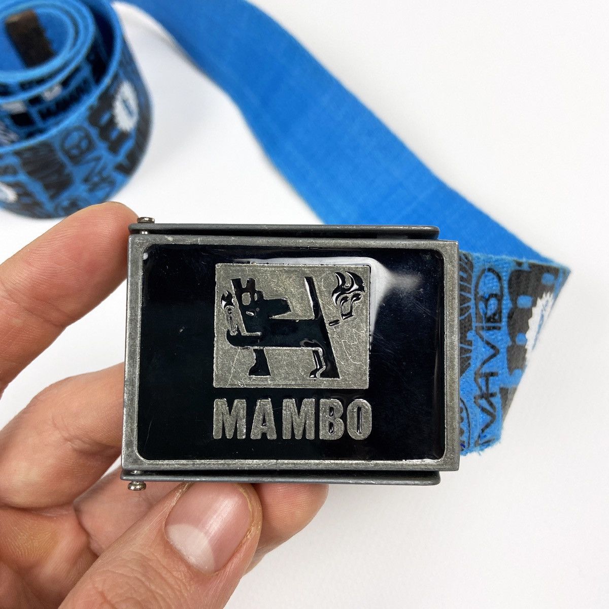 Mambo × Vintage Vintage 90s rare Mambo Dog Fart Belt Australia Surfing Size 34 - 4 Thumbnail