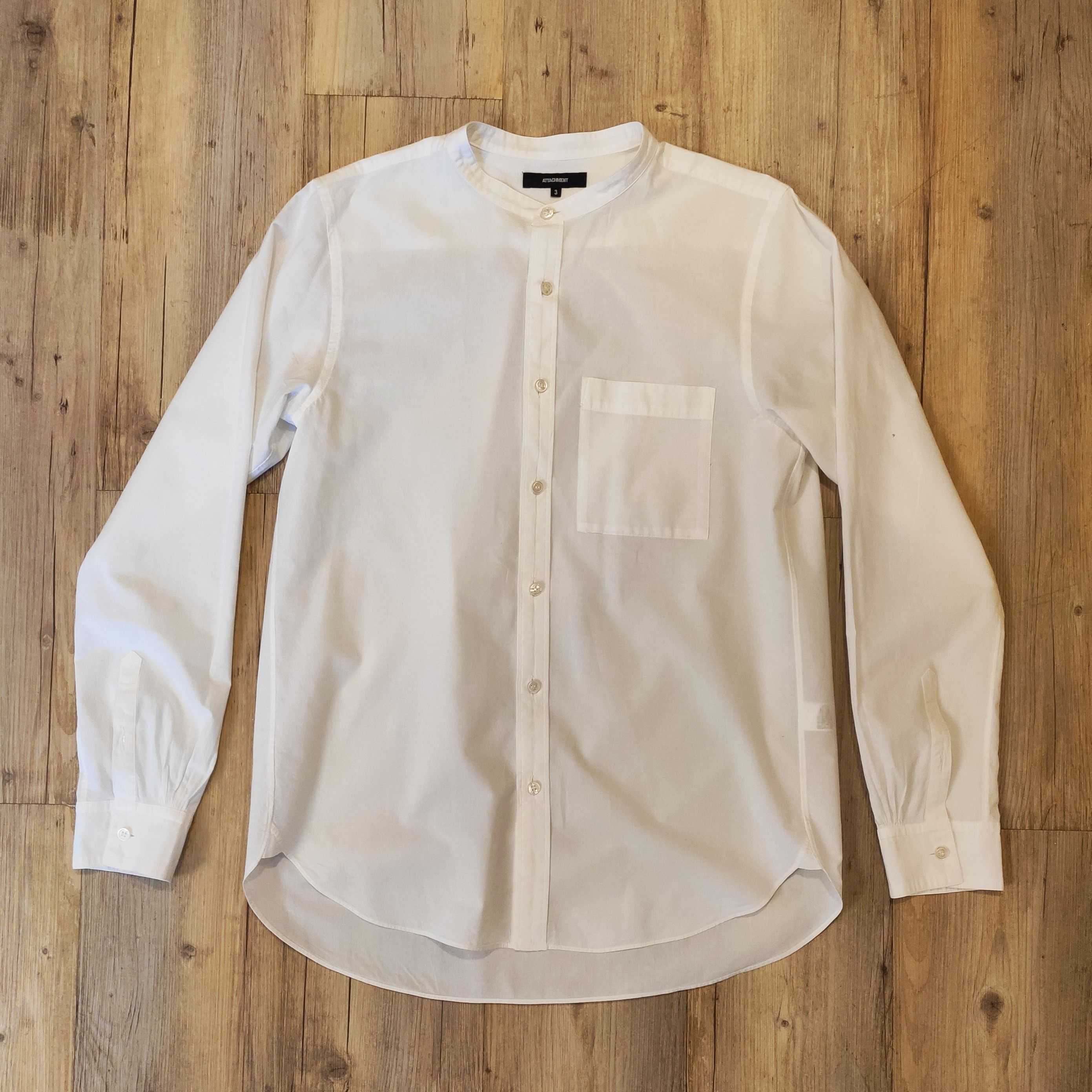 Attachment NEW! SS17 no collar shirt.Like Poeme Bohemien or Devoa Size US M / EU 48-50 / 2 - 1 Thumbnail