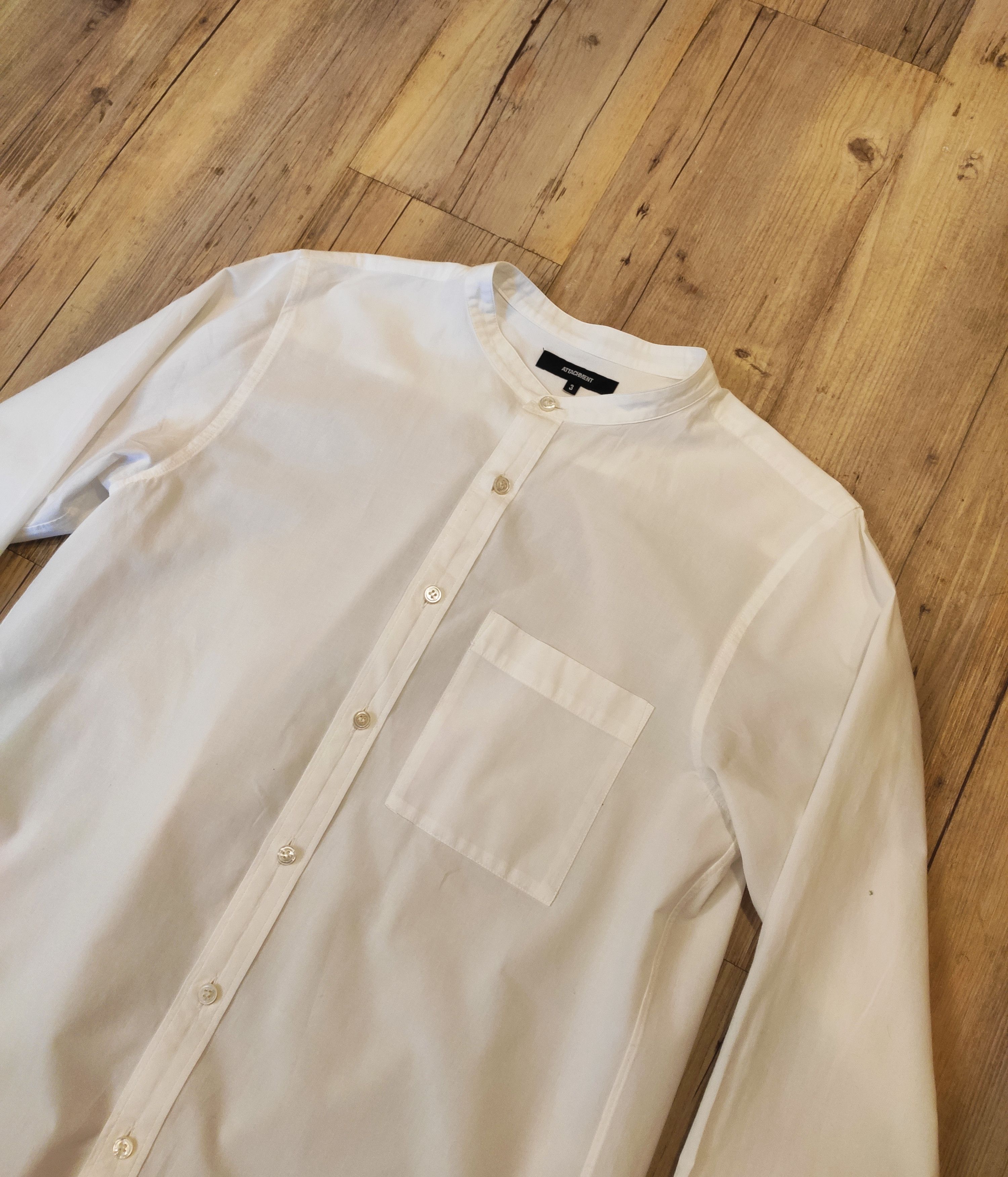 Attachment NEW! SS17 no collar shirt.Like Poeme Bohemien or Devoa Size US M / EU 48-50 / 2 - 2 Thumbnail