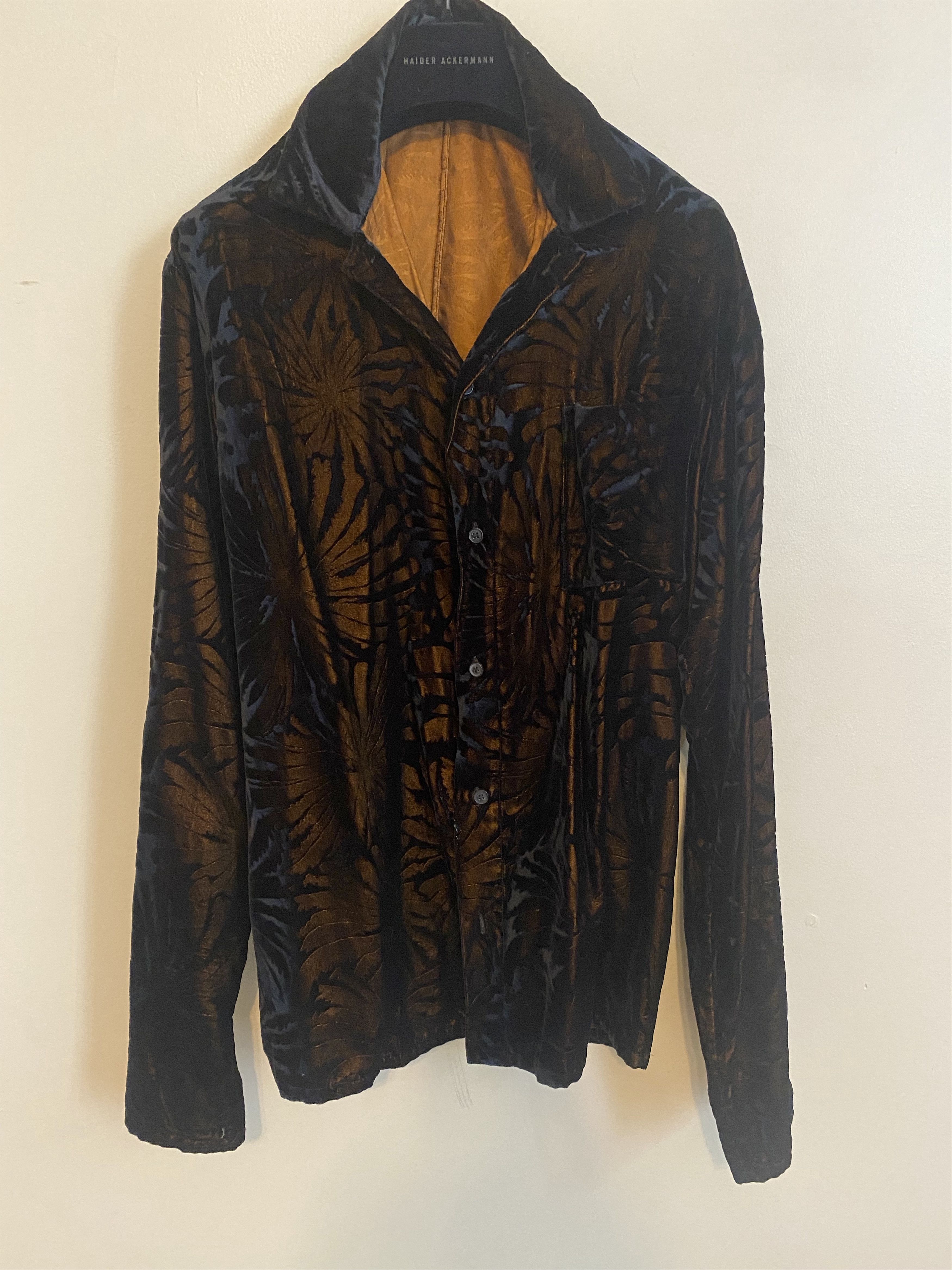 Haider Ackermann Velvet shirt jacket Size US S / EU 44-46 / 1 - 1 Thumbnail
