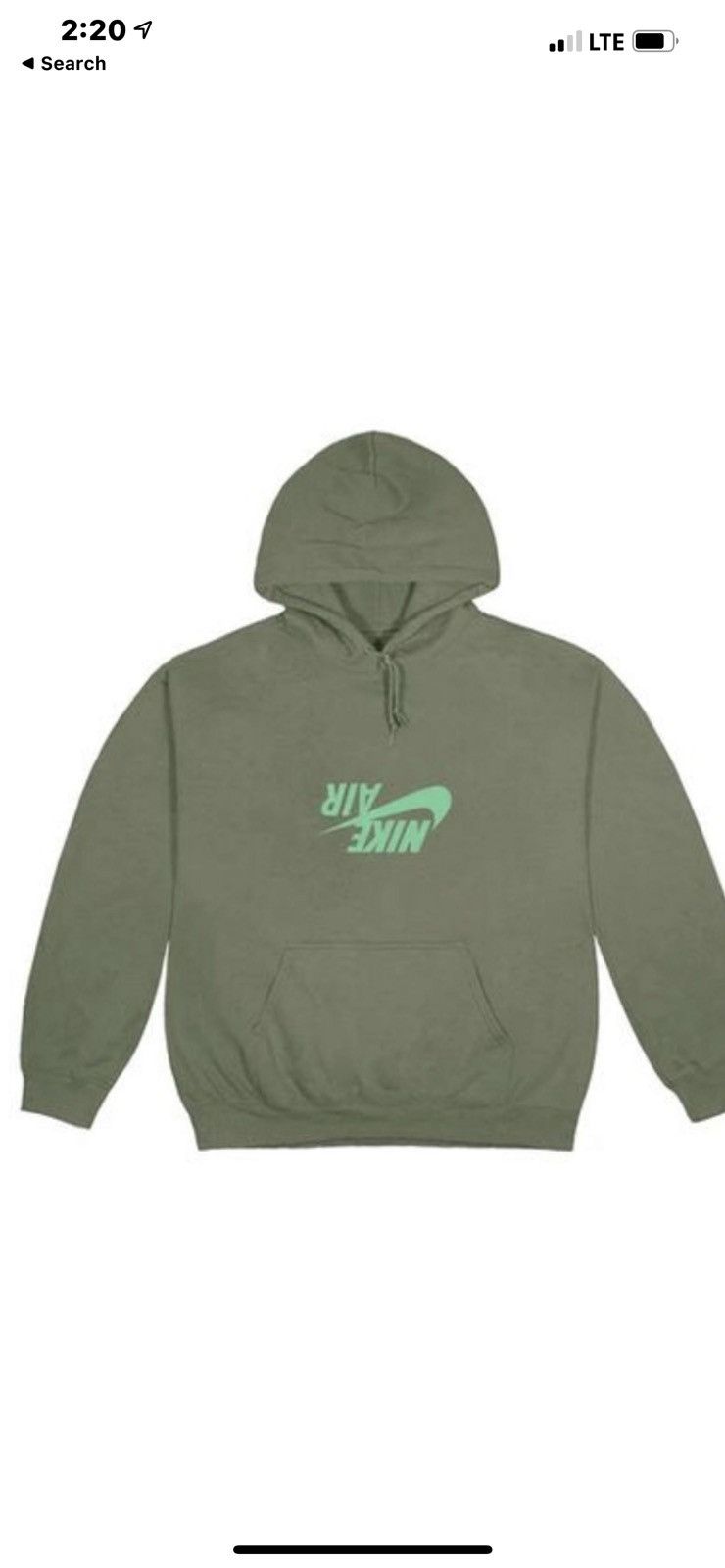 Jordan Brand Nike Travis Scott Travis Scott Jordan Cactus Jack Highest Hoodie in Olive M Grailed