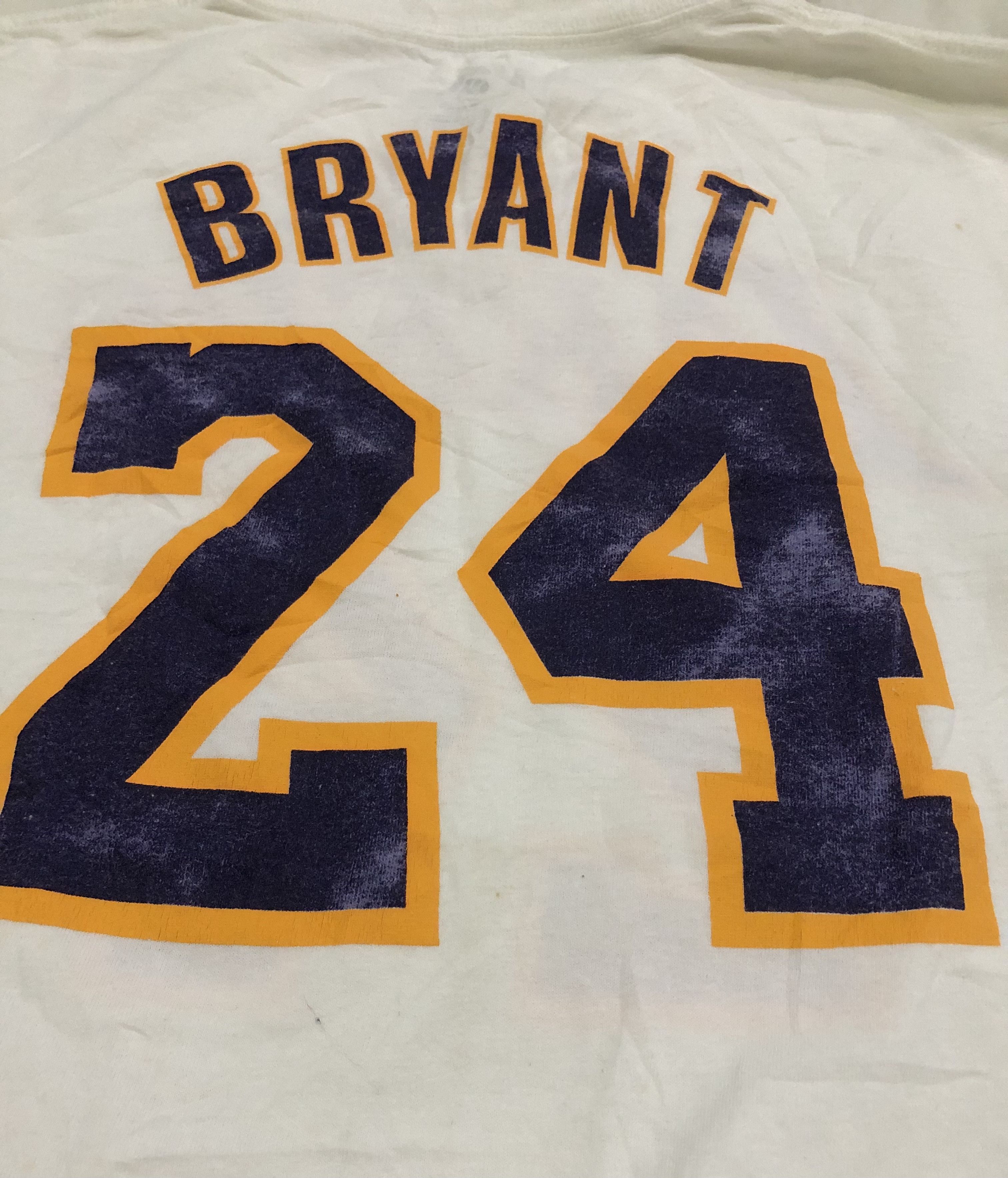 Adidas Rare Adidas NBA Lakers Kobe Bryant Tshirt Size US L / EU 52-54 / 3 - 4 Thumbnail