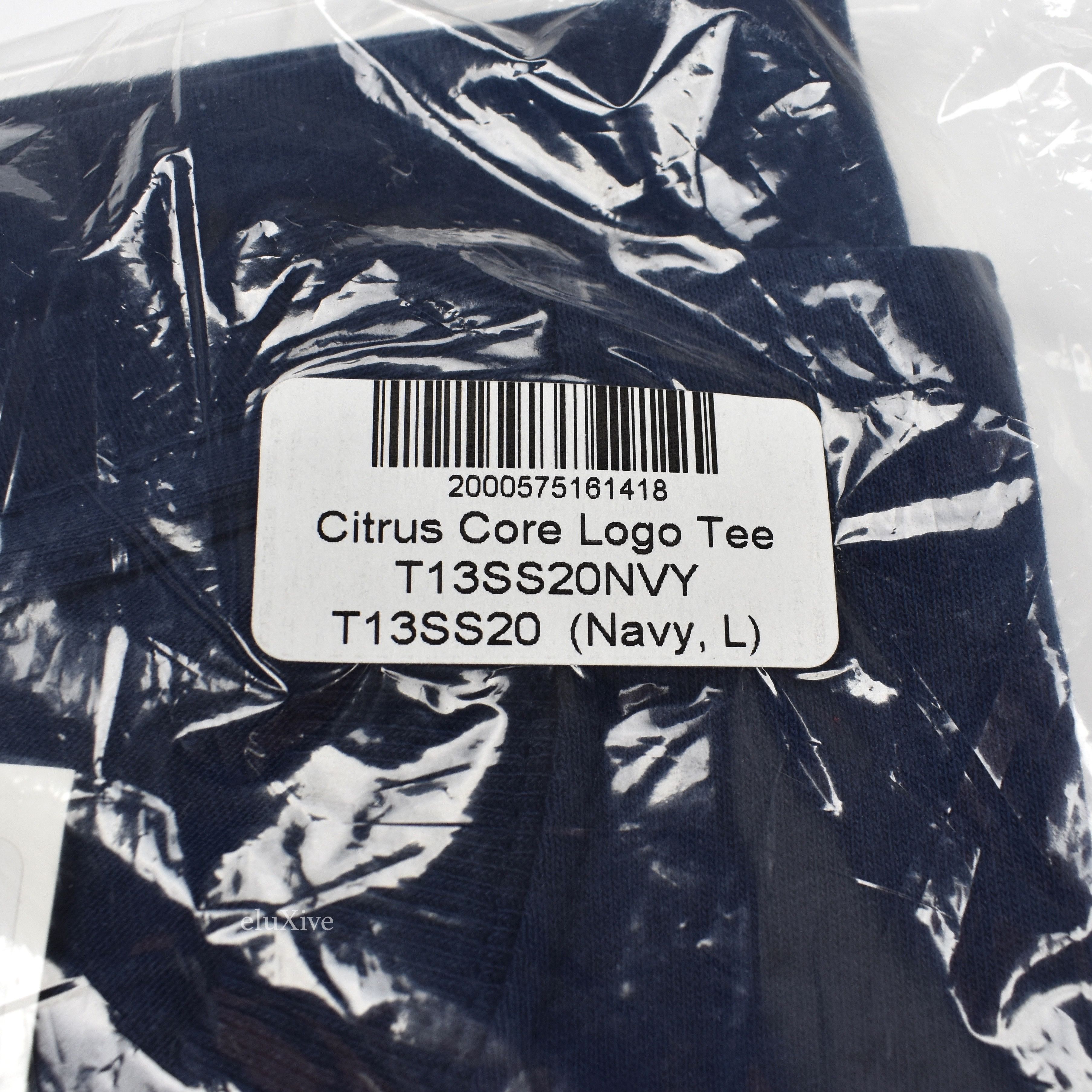 (L)SS Black Noah NYC Citrus store Core Logo T-Shirt