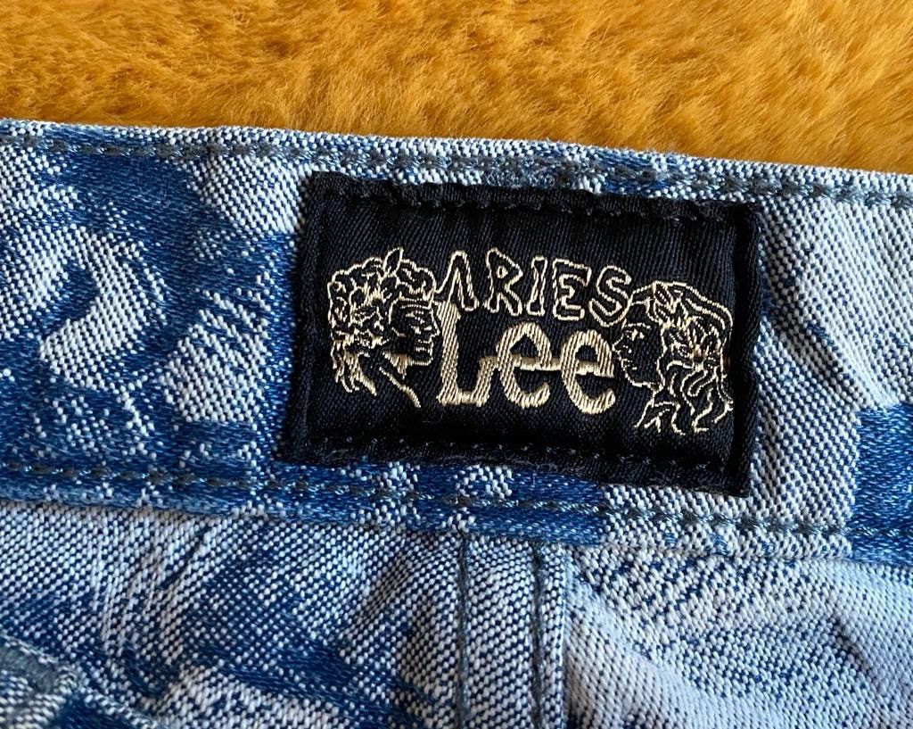 Aries × Lee jeans lee x aries sculpture rider denim | Grailed