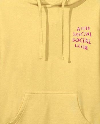 Anti Social Social Club DS Pink Camo ASSC Plain Sight Yellow Hoodie BAPE FTP FOG CDG Size US XXL / EU 58 / 5 - 3 Thumbnail