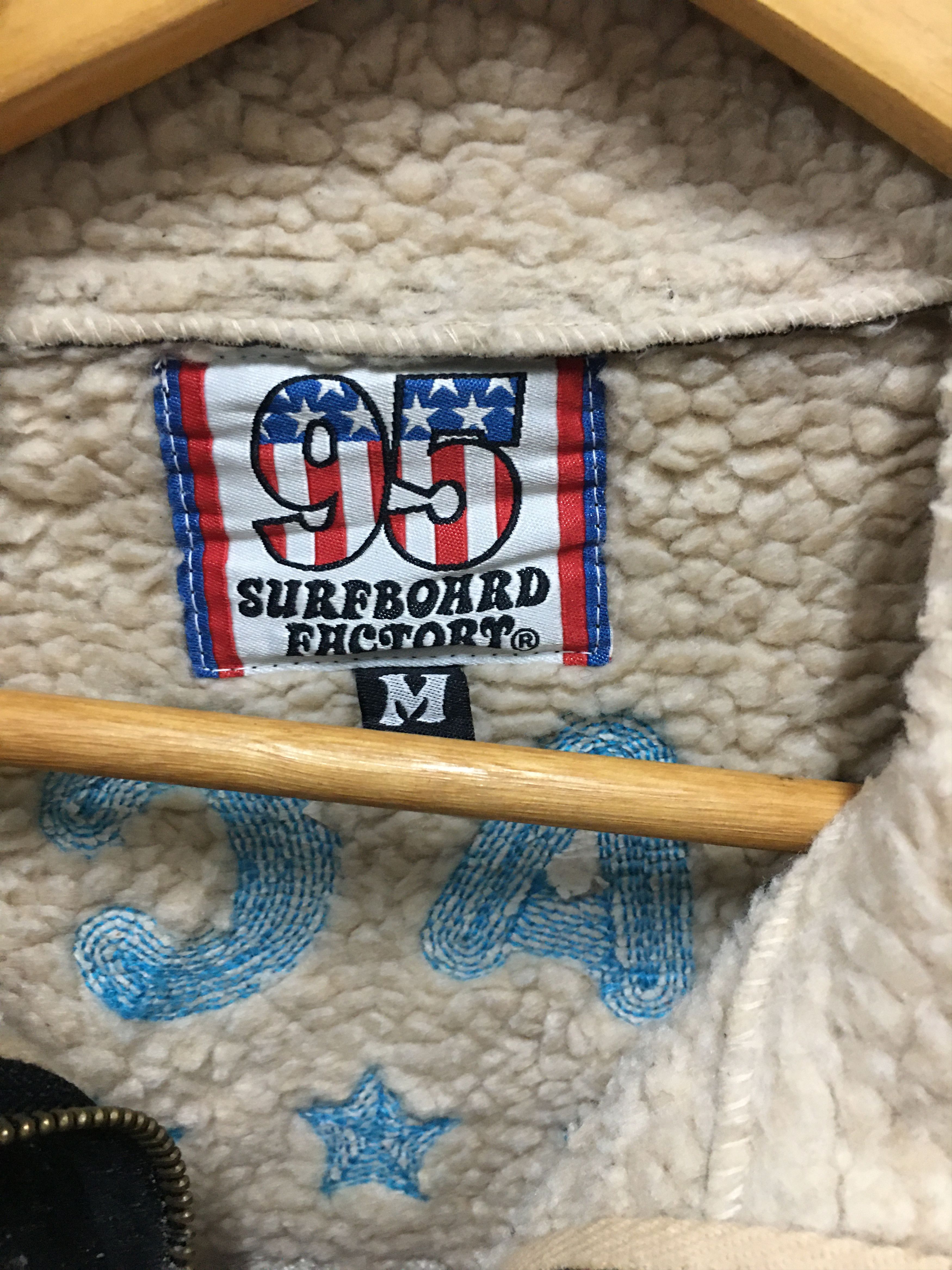 Japanese Brand Vintage surfboard factory Jacket Very Cool Design Size US L / EU 52-54 / 3 - 4 Thumbnail