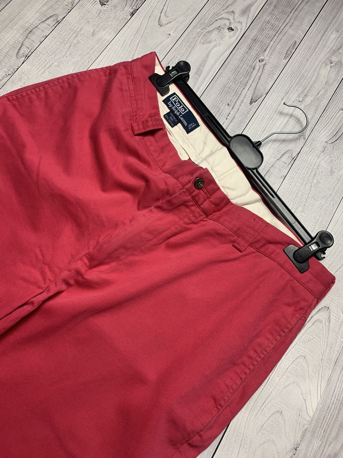 Ralph Lauren Vintage chino Polo Ralph Lauren size 36 pink rare Size US 36 / EU 52 - 2 Thumbnail