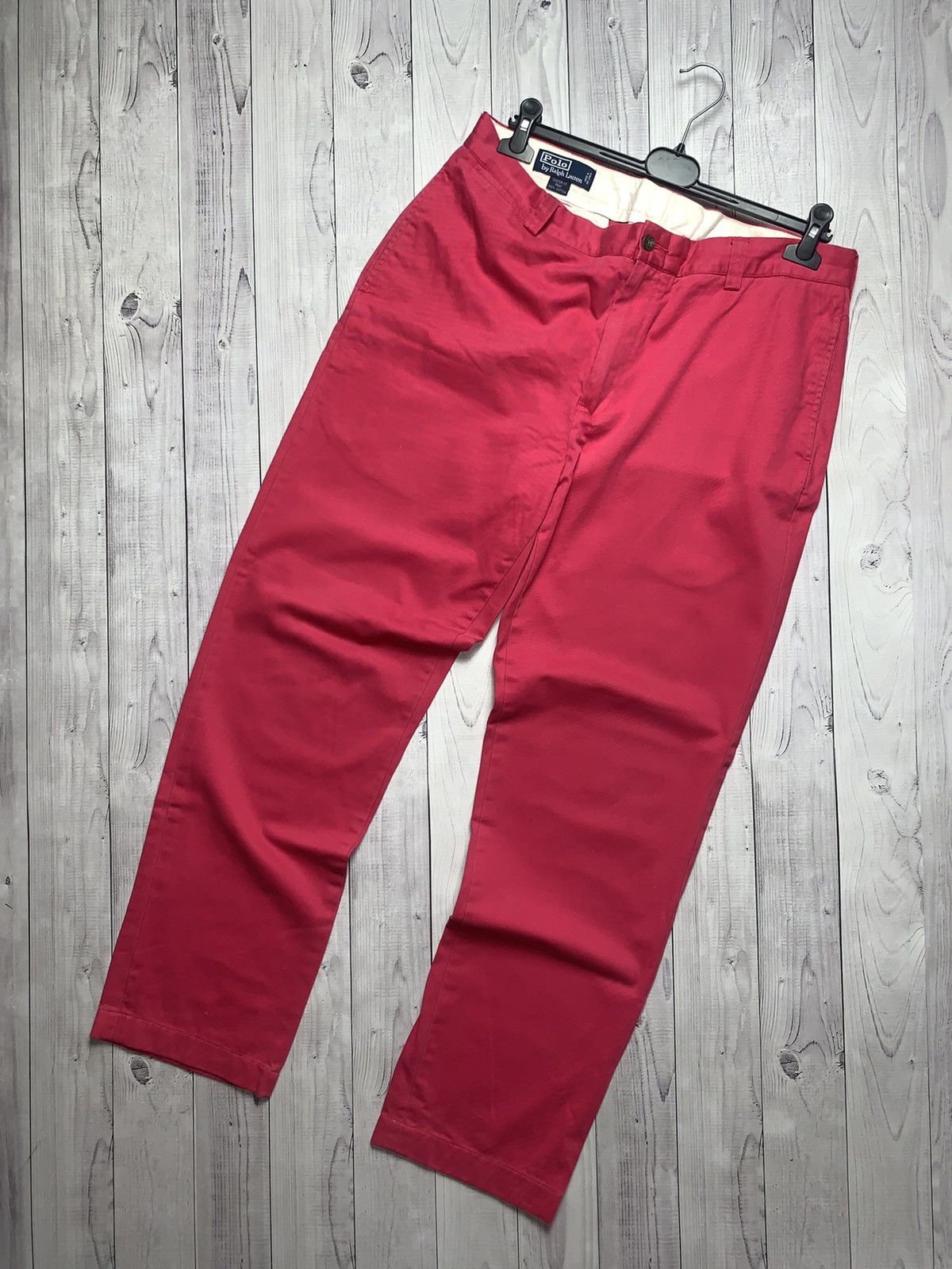 Vintage chino Polo Ralph Lauren size 36 pink rare