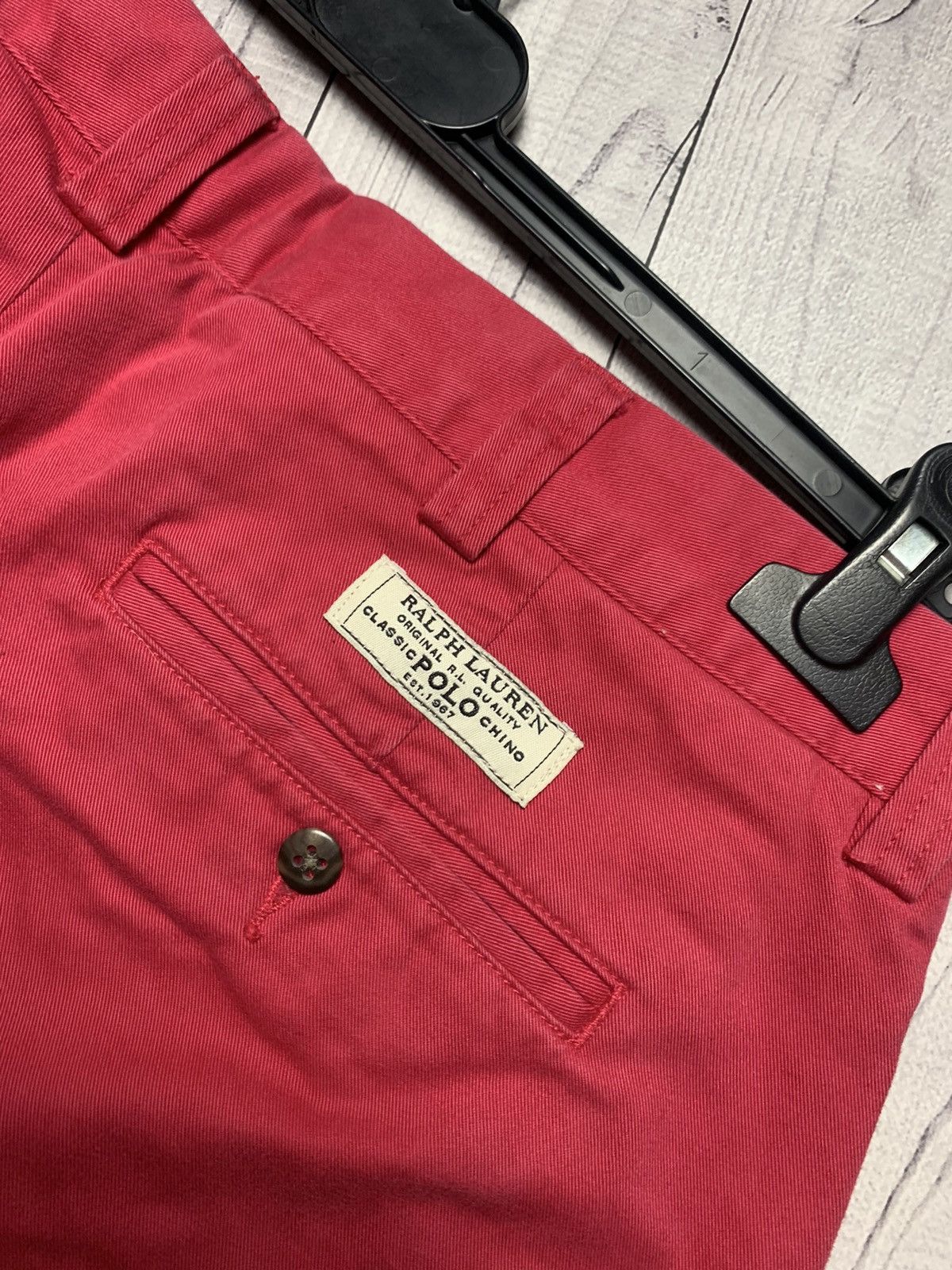 Ralph Lauren Vintage chino Polo Ralph Lauren size 36 pink rare Size US 36 / EU 52 - 6 Thumbnail