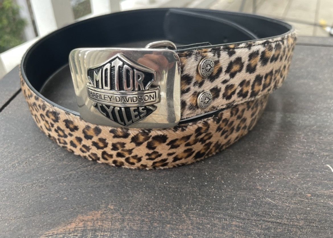 Chrome Hearts Chrome Hearts Leopard Print Belt Strap | Grailed display picture 1