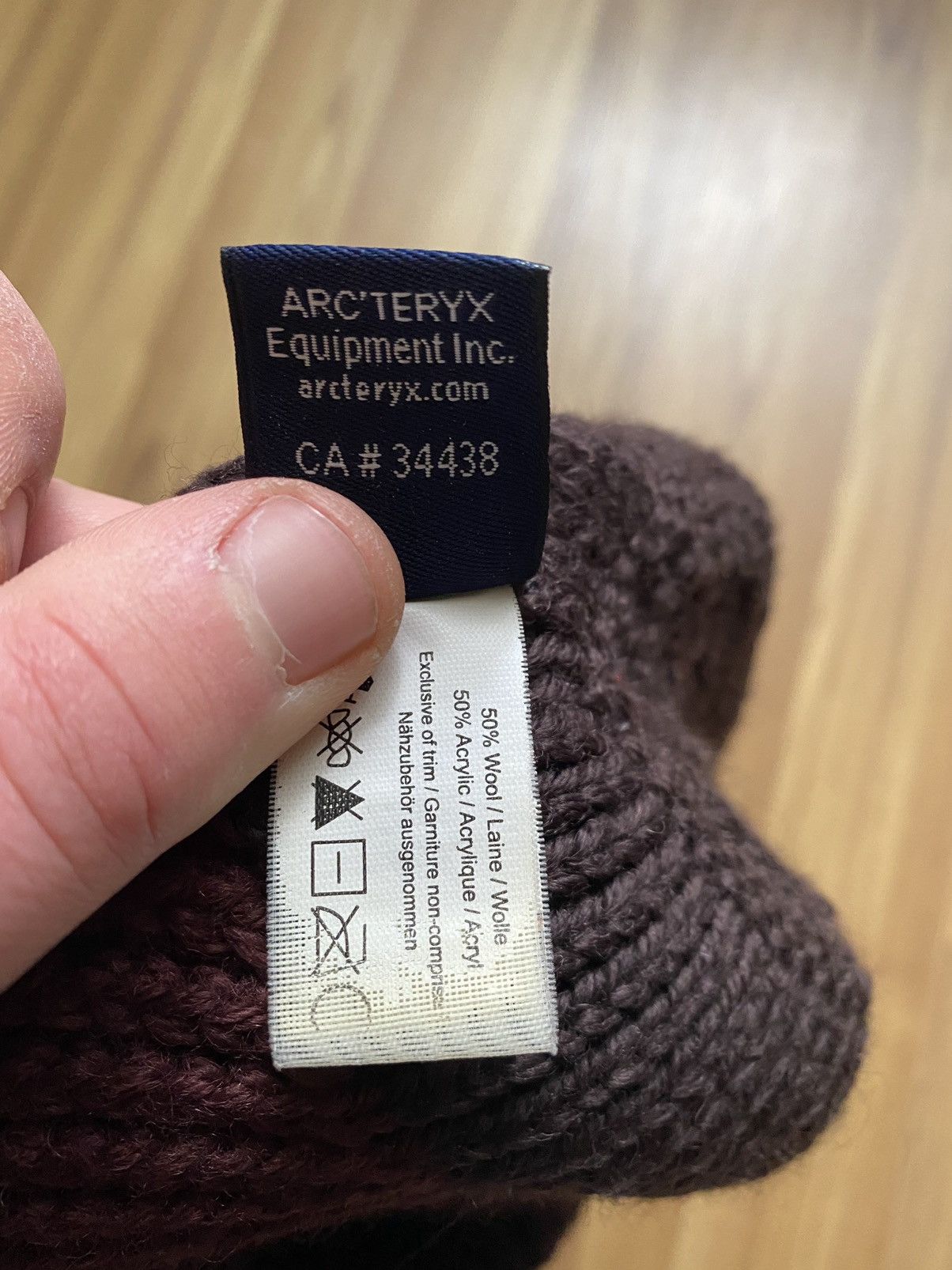 Arc'teryx Vintage Arc’teryx Dark Brown Wool/Acrylic Hat Y2K Oakley Size ONE SIZE - 7 Thumbnail