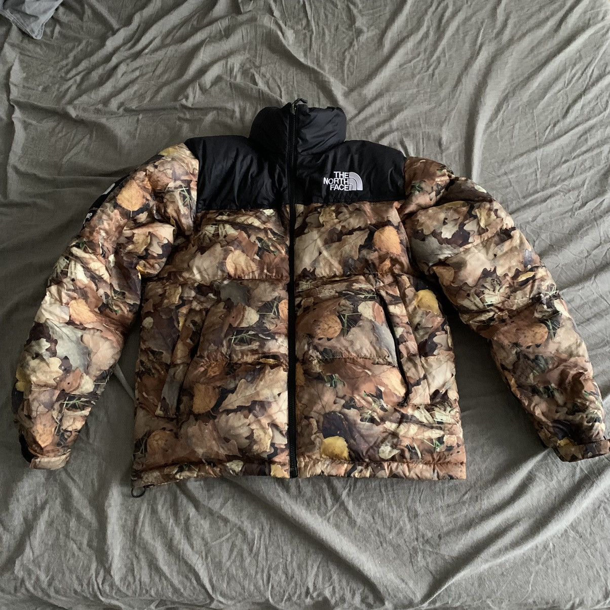 限定販売 supreme the JKT north face leaves leaves 枯葉 枯葉 ...