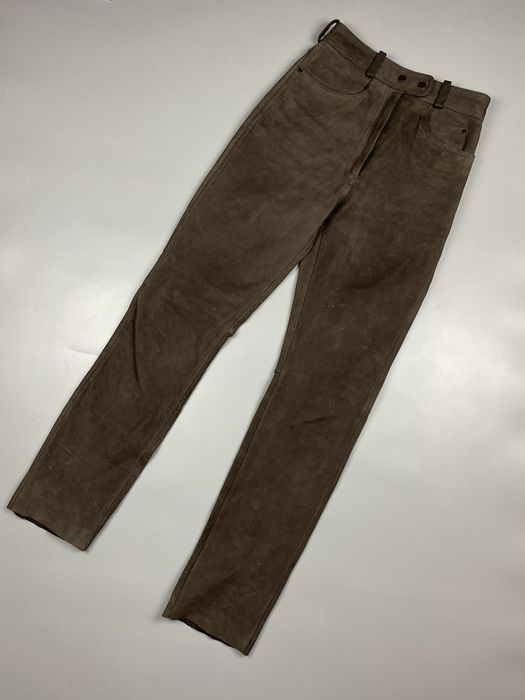 VTG Leather Brown Pants Cromwell
