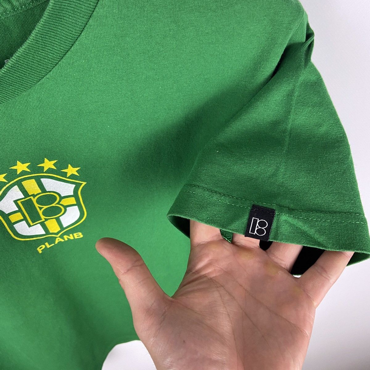 Plan B Vintage rare Plan B OG Brazil World cup big logo tee size S Size US S / EU 44-46 / 1 - 4 Thumbnail