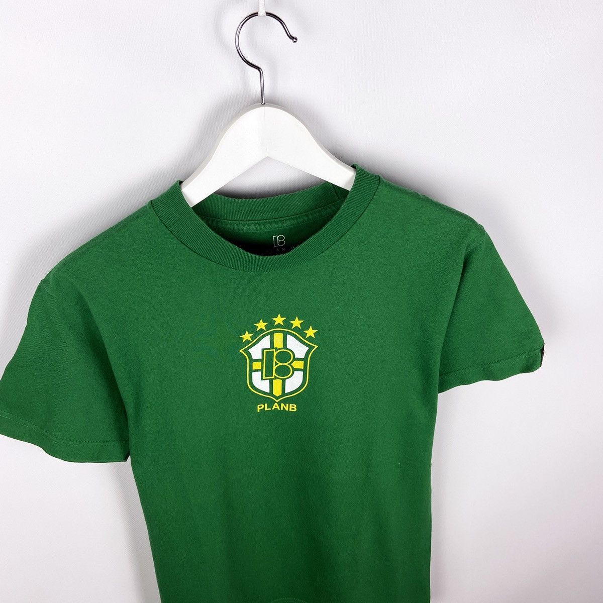 Plan B Vintage rare Plan B OG Brazil World cup big logo tee size S Size US S / EU 44-46 / 1 - 2 Thumbnail