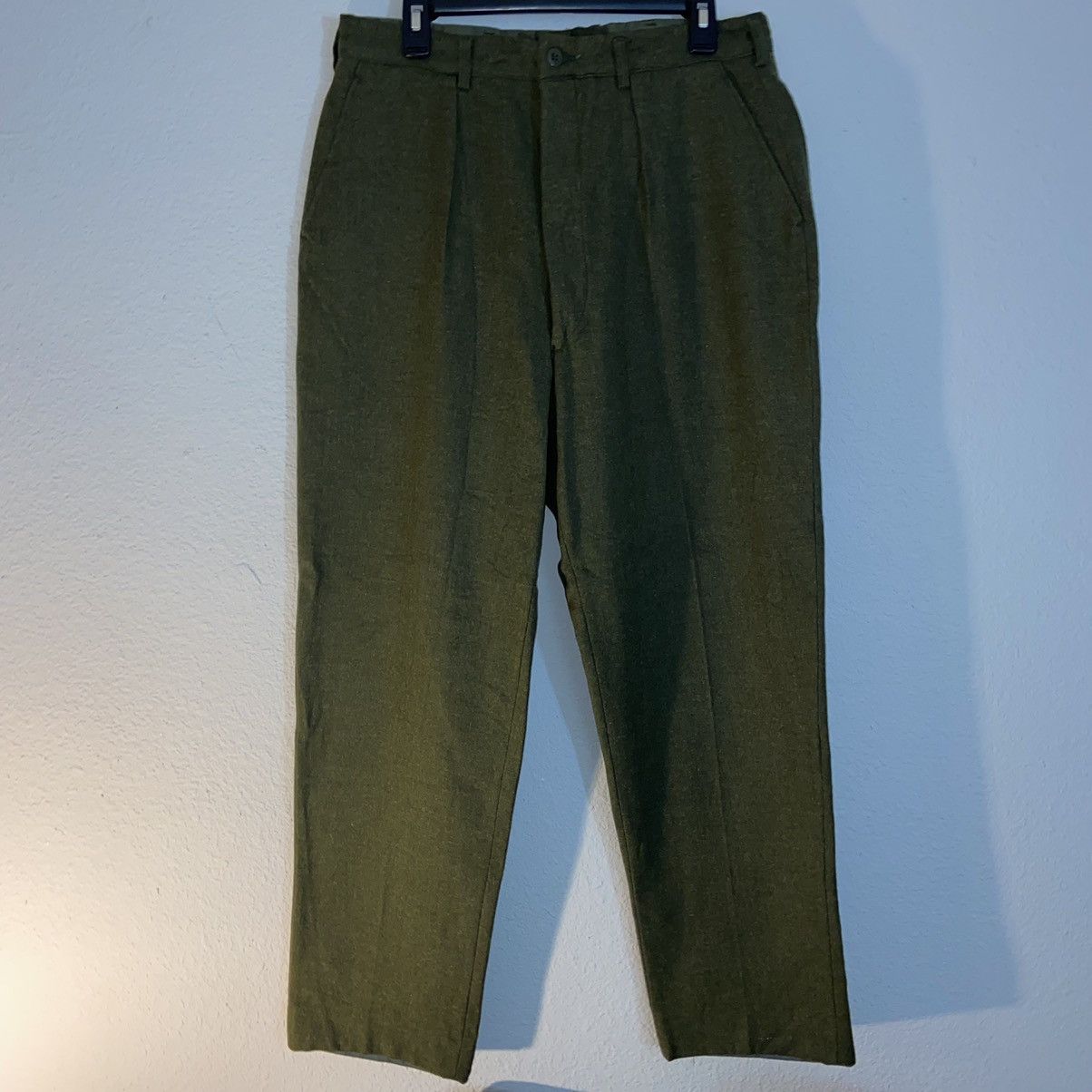 Military Military Green Wool Pants | Grailed