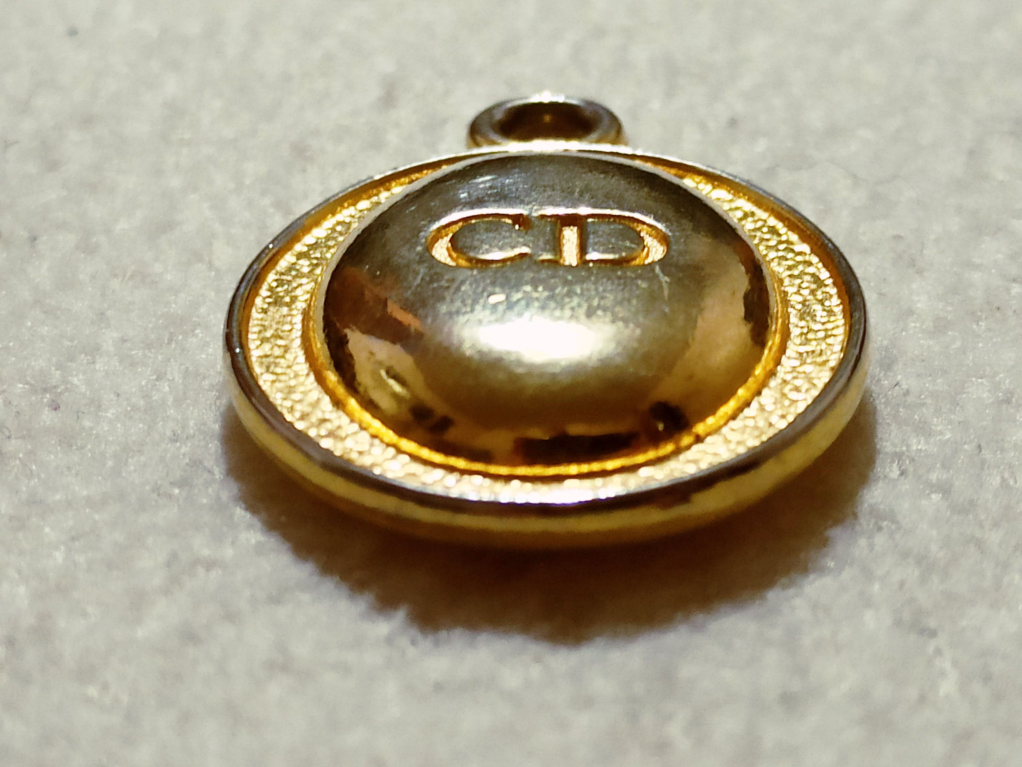 Christian Dior Monsieur × Vintage Vintage Christian Dior CD Logo Pendant 1980s Size ONE SIZE - 4 Thumbnail