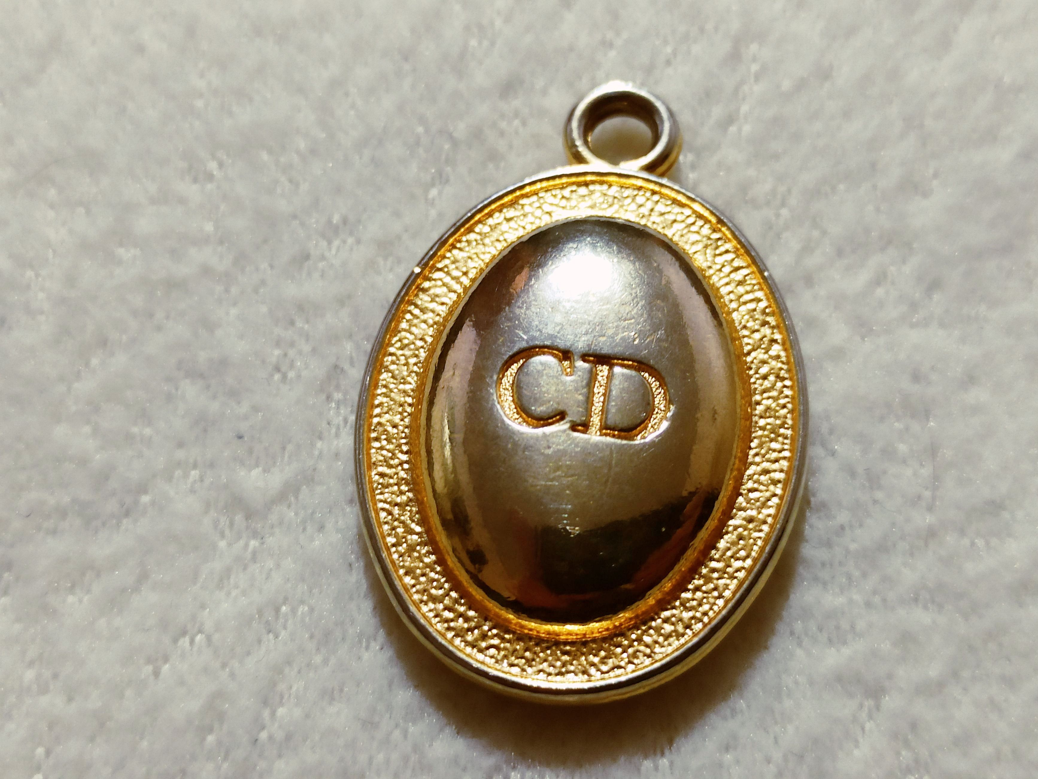 Christian Dior Monsieur × Vintage Vintage Christian Dior CD Logo Pendant 1980s Size ONE SIZE - 1 Thumbnail