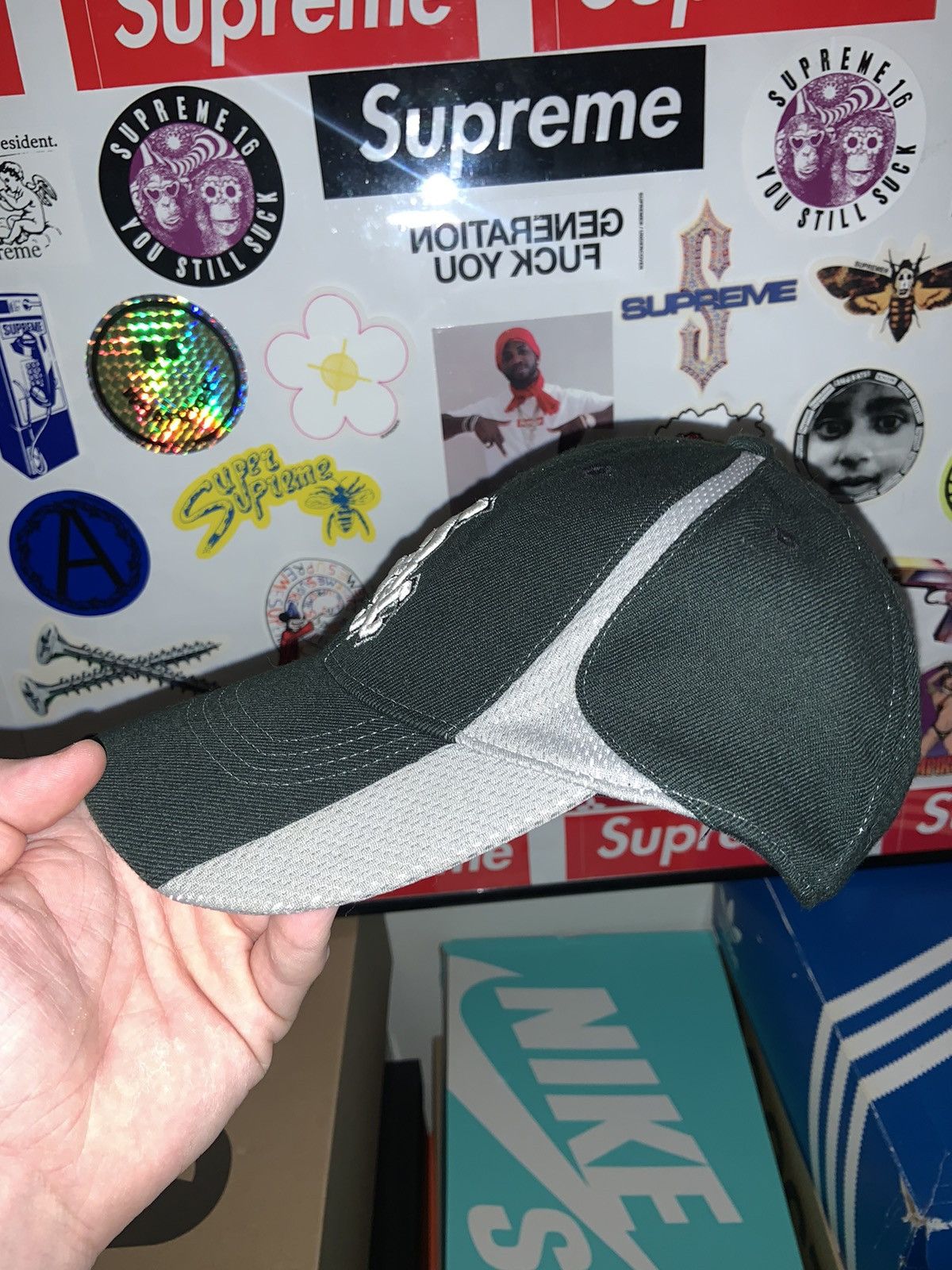 MLB Nike White Sox Hat Size ONE SIZE - 2 Thumbnail