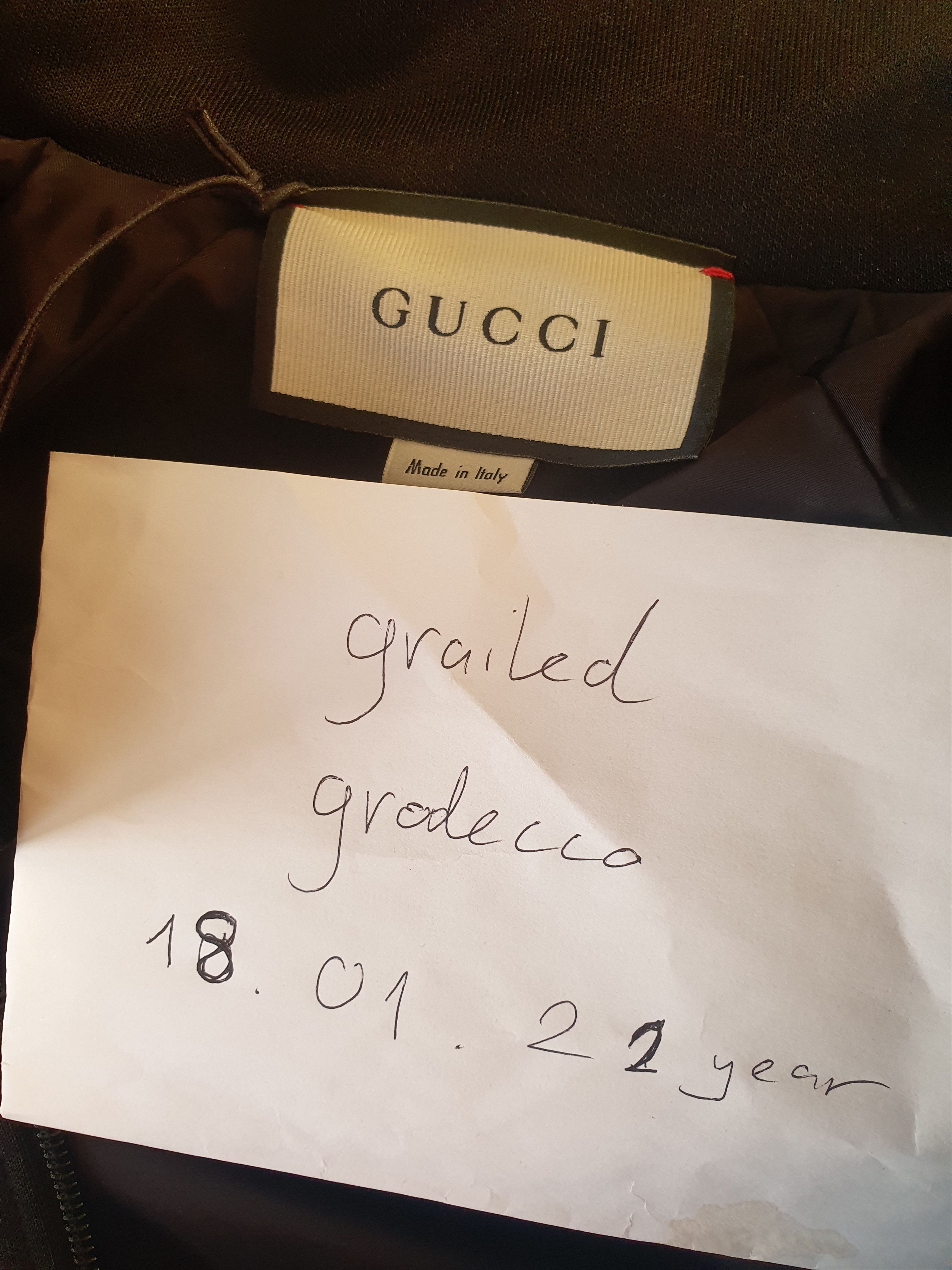 Gucci Gucci men's jersey jacket Size US S / EU 44-46 / 1 - 12 Thumbnail