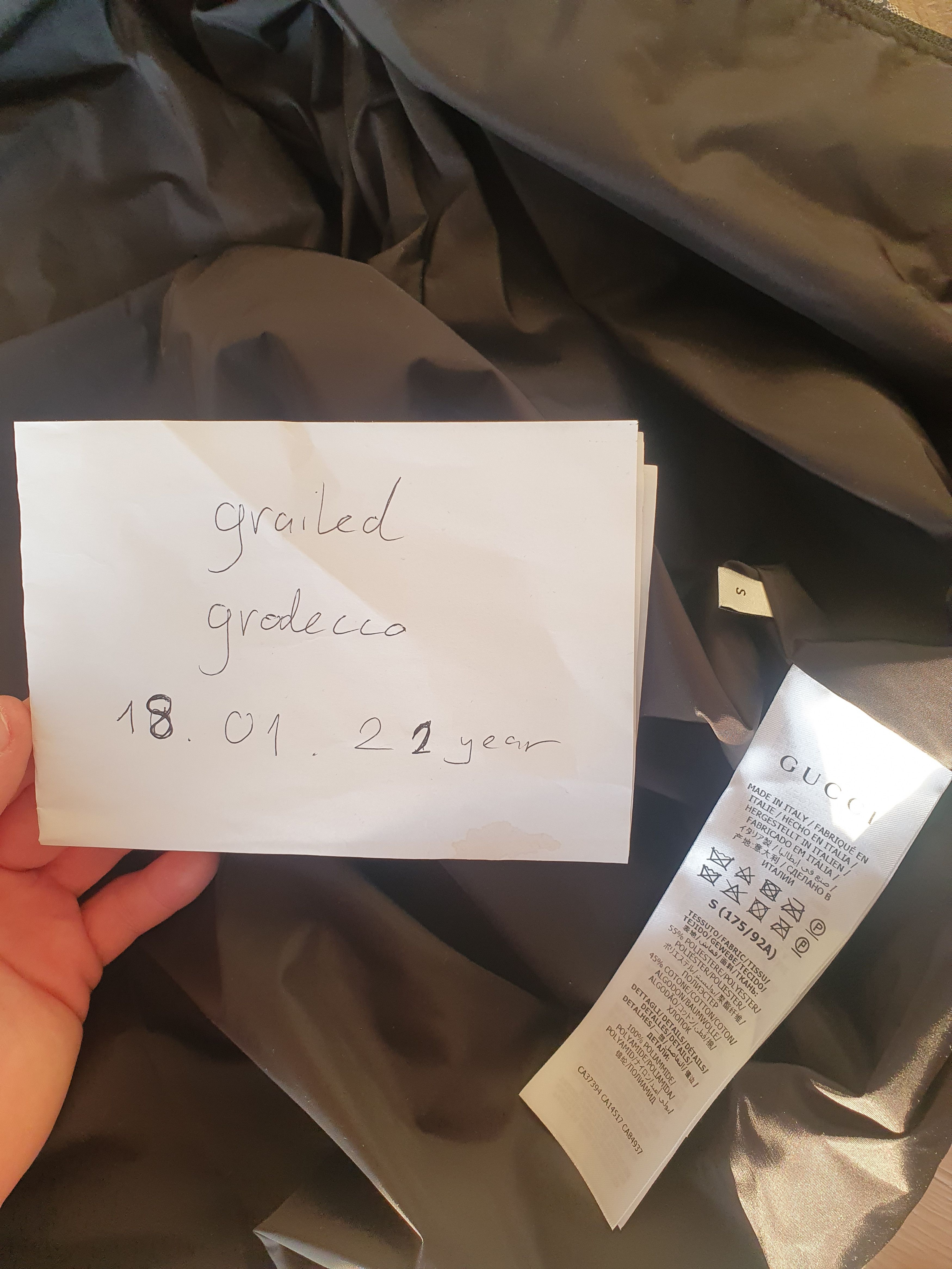 Gucci Gucci men's jersey jacket Size US S / EU 44-46 / 1 - 9 Thumbnail