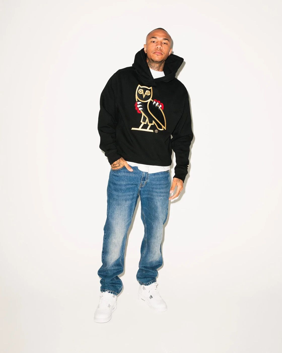 Drake 🦖🦉OVO X NBA X JURASSIC PARK OG OWL HOODIE - XXL Size US XXL / EU 58 / 5 - 2 Thumbnail