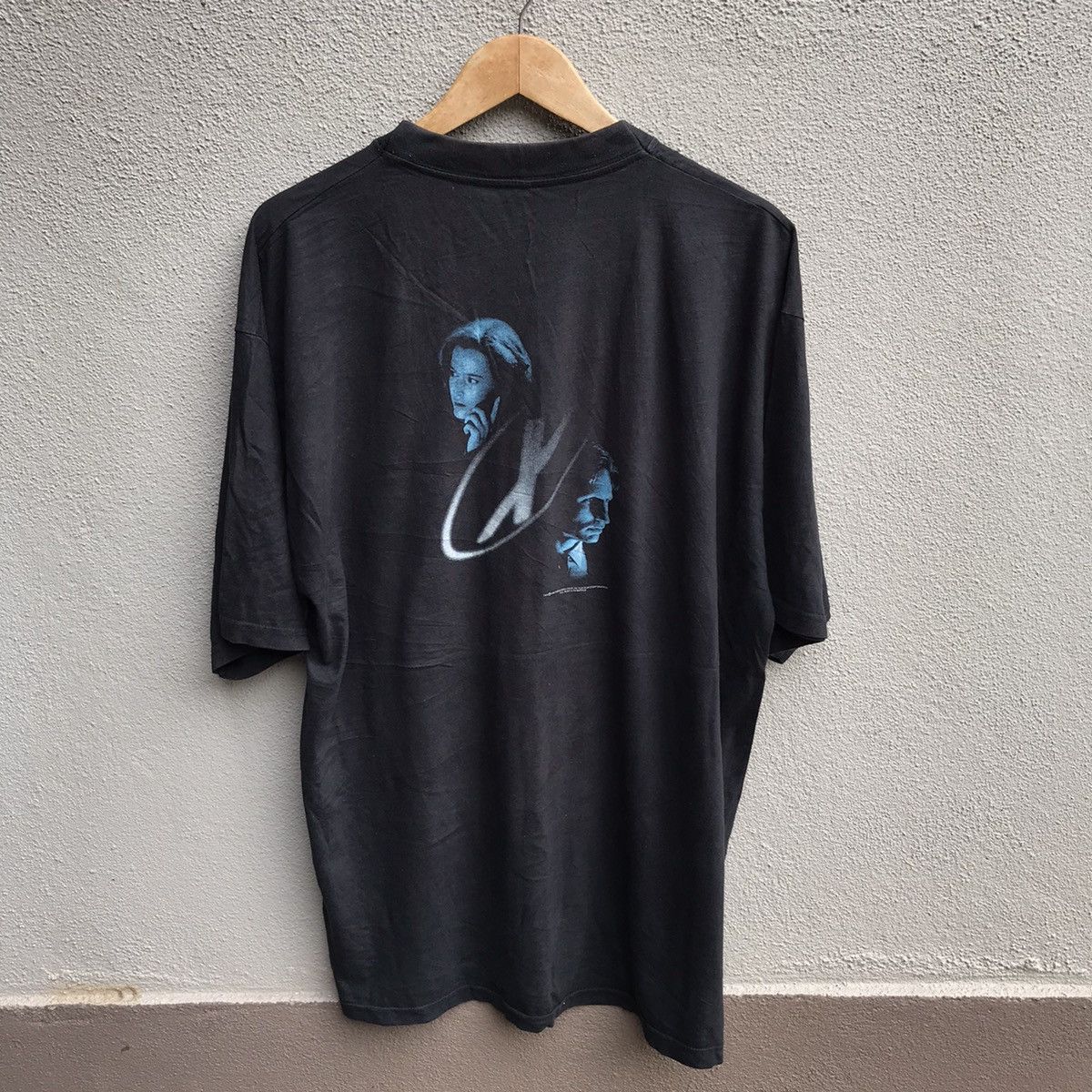 Vintage Vintage 90s X FILES horror tee tv series Size US XL / EU 56 / 4 - 1 Thumbnail