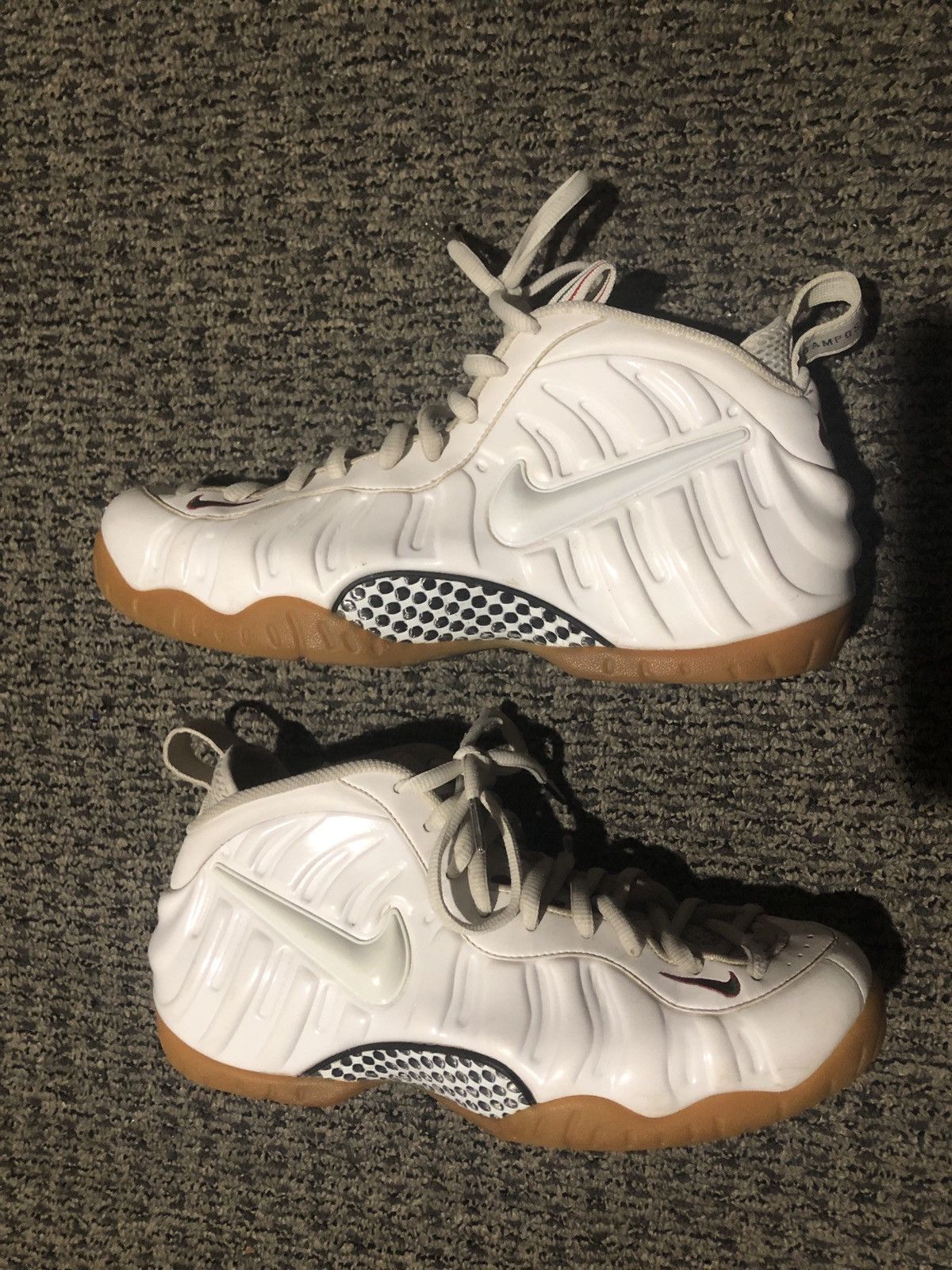 Nike White Gucci Foamposite Grailed