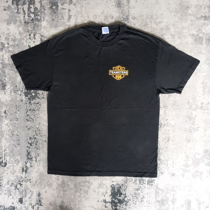 Vintage Vintage local teamsters 896 big logo tshirt | Grailed