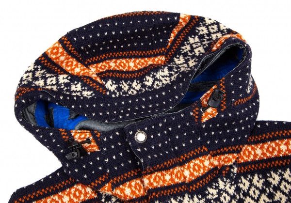 Comme des Garcons × Goretex × Junya Watanabe FW 2005 wool Fair Isle x Gore Windstopper jacket Size US L / EU 52-54 / 3 - 3 Thumbnail