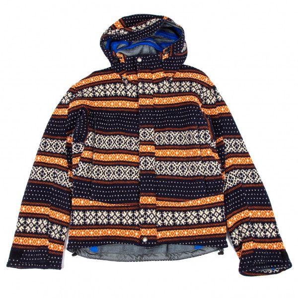 Comme des Garcons × Goretex × Junya Watanabe FW 2005 wool Fair Isle x Gore Windstopper jacket Size US L / EU 52-54 / 3 - 1 Thumbnail