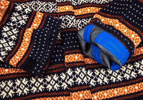 Comme des Garcons × Goretex × Junya Watanabe FW 2005 wool Fair Isle x Gore Windstopper jacket Size US L / EU 52-54 / 3 - 7 Thumbnail