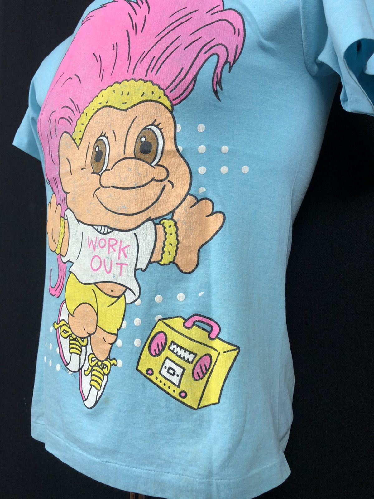 Cartoon Network × Vintage Vintage 90s 1992 Troll Doll Trollercise Size US S / EU 44-46 / 1 - 4 Thumbnail