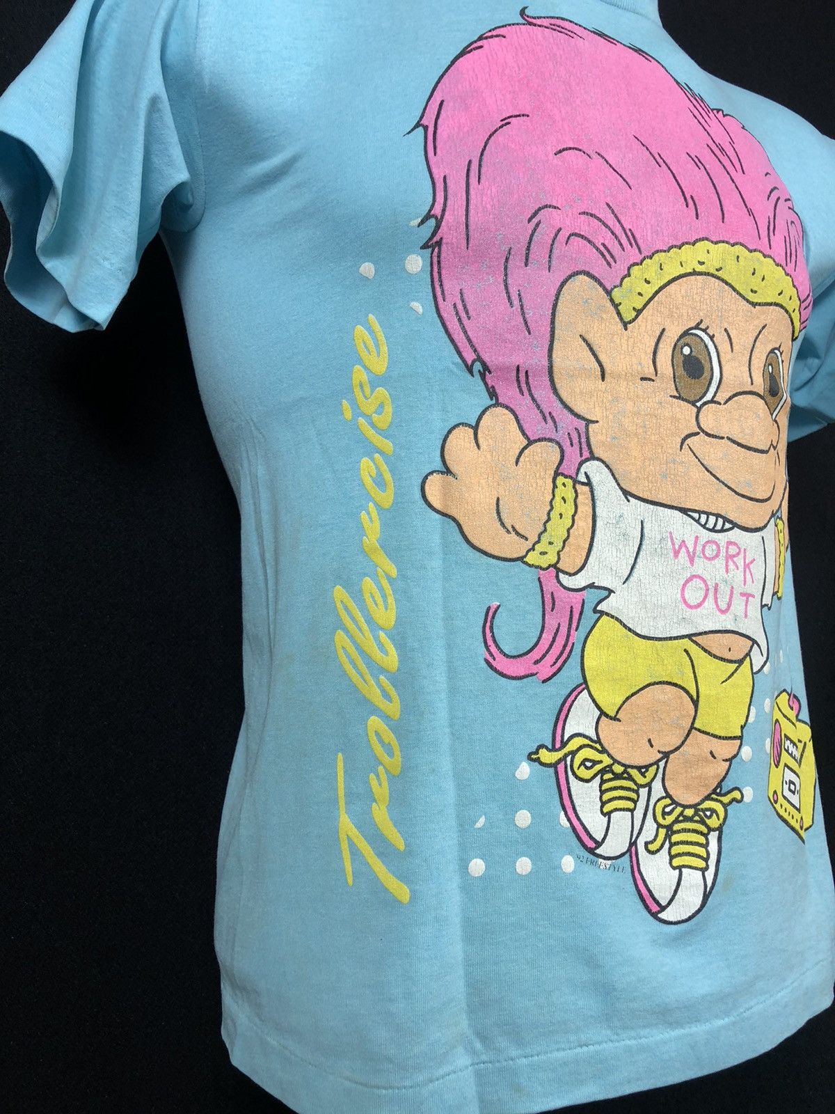 Cartoon Network × Vintage Vintage 90s 1992 Troll Doll Trollercise Size US S / EU 44-46 / 1 - 3 Thumbnail