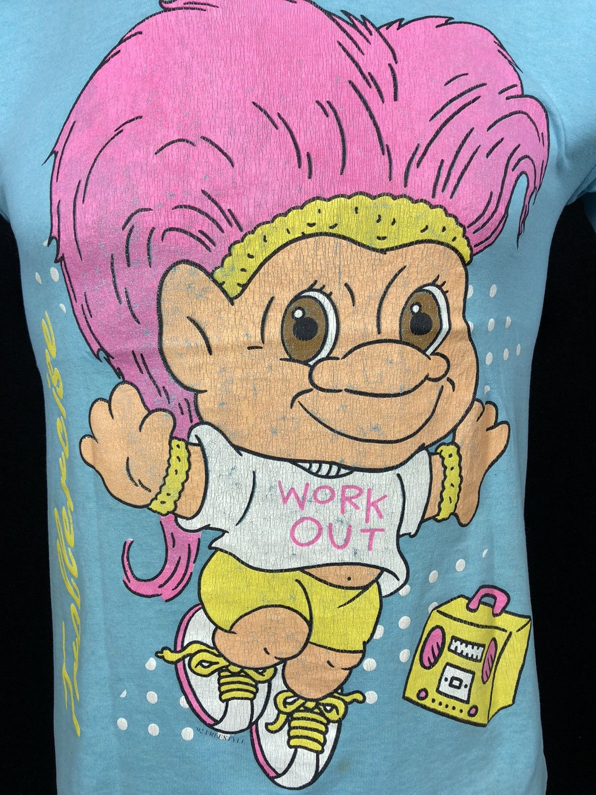 Cartoon Network × Vintage Vintage 90s 1992 Troll Doll Trollercise Size US S / EU 44-46 / 1 - 2 Thumbnail