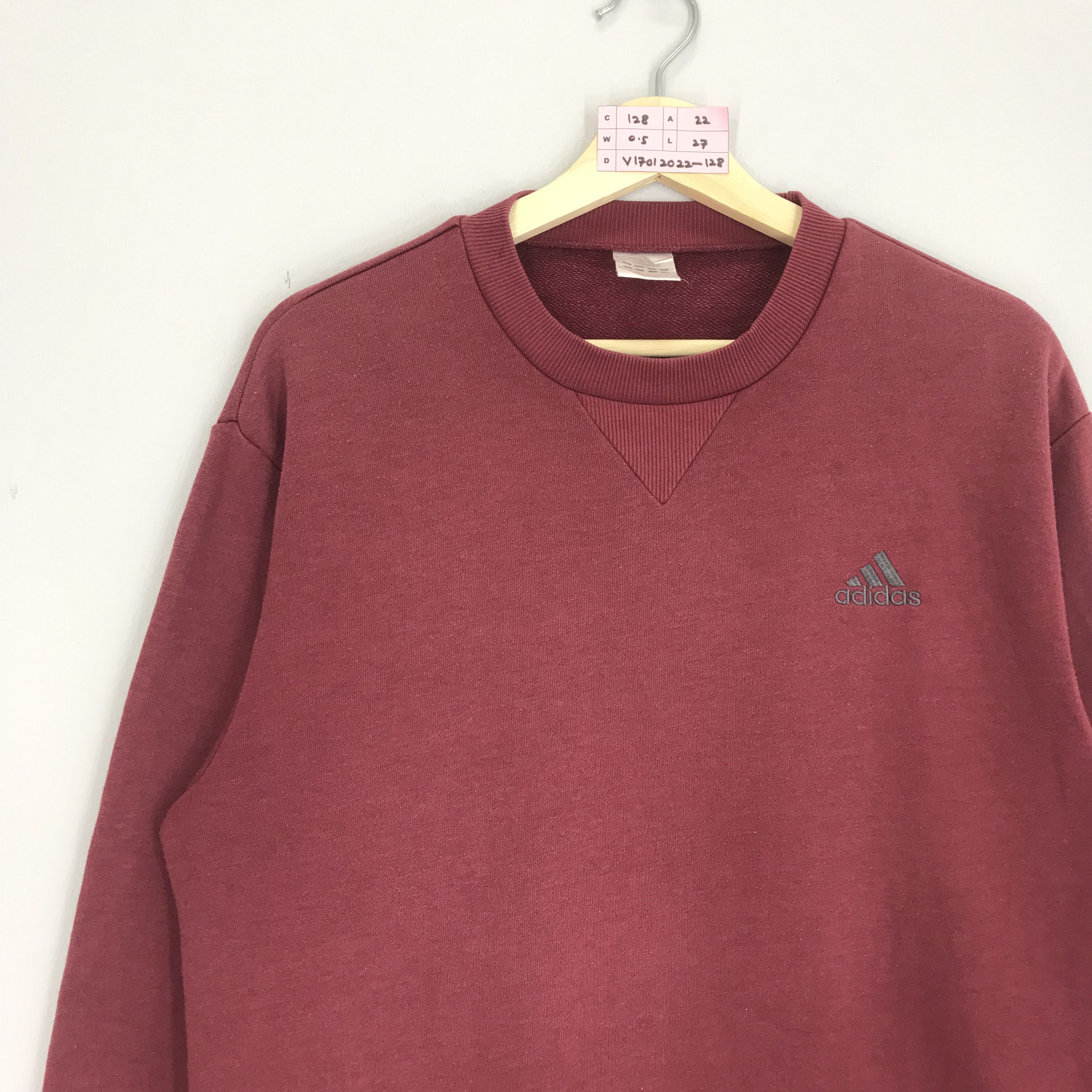 Adidas Adidas Embroidery Small Logo Adidas Sport Red Colour Size US M / EU 48-50 / 2 - 3 Thumbnail
