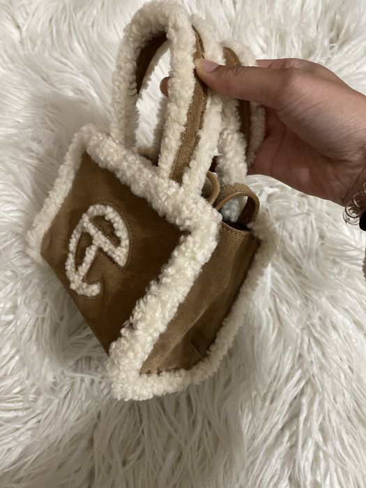 Telfar x UGG Shopping Bag Small Chestnut