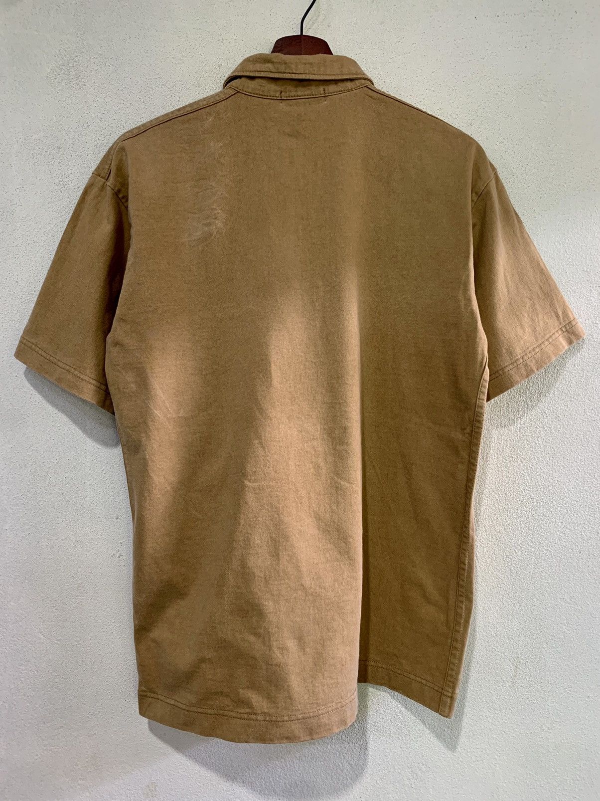 Comme des Garcons × Japanese Brand Comme Des Garcons Short Sleeve Collar Shirt Size US M / EU 48-50 / 2 - 6 Thumbnail