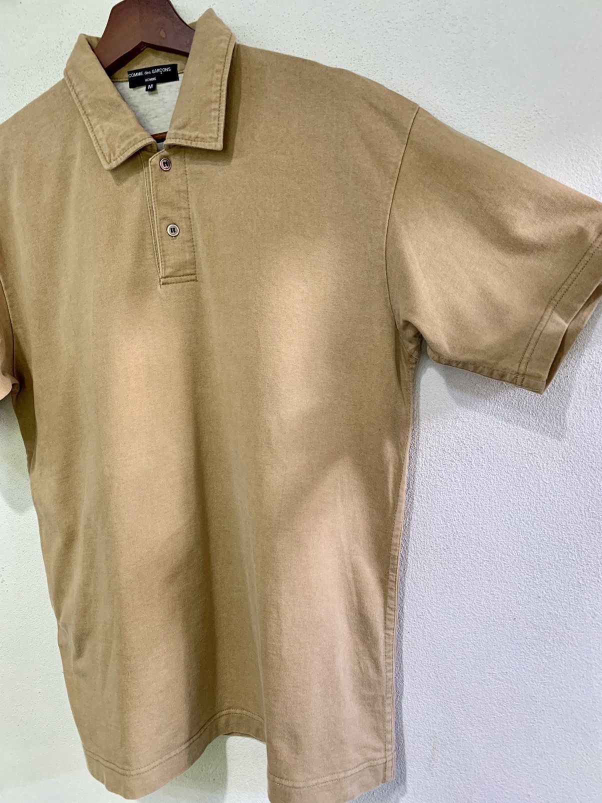 Comme des Garcons × Japanese Brand Comme Des Garcons Short Sleeve Collar Shirt Size US M / EU 48-50 / 2 - 5 Thumbnail