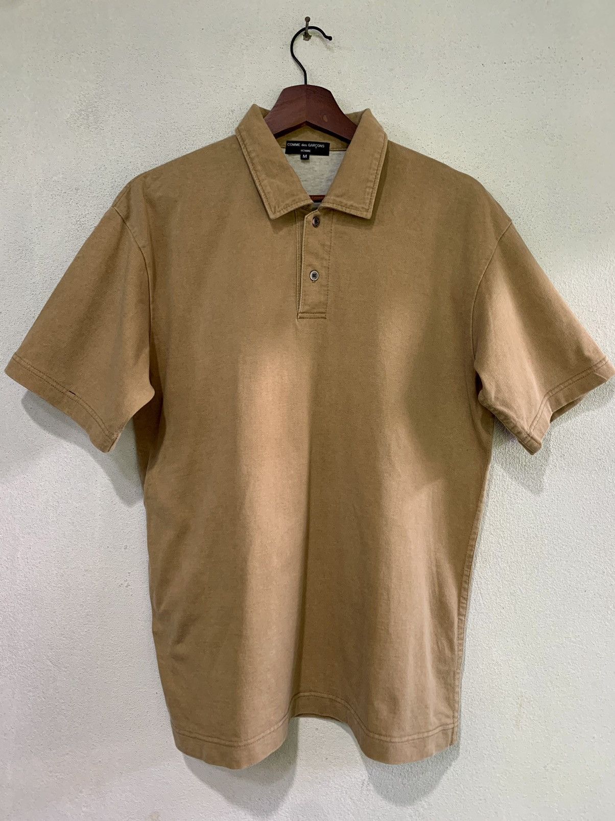Comme des Garcons × Japanese Brand Comme Des Garcons Short Sleeve Collar Shirt Size US M / EU 48-50 / 2 - 1 Thumbnail