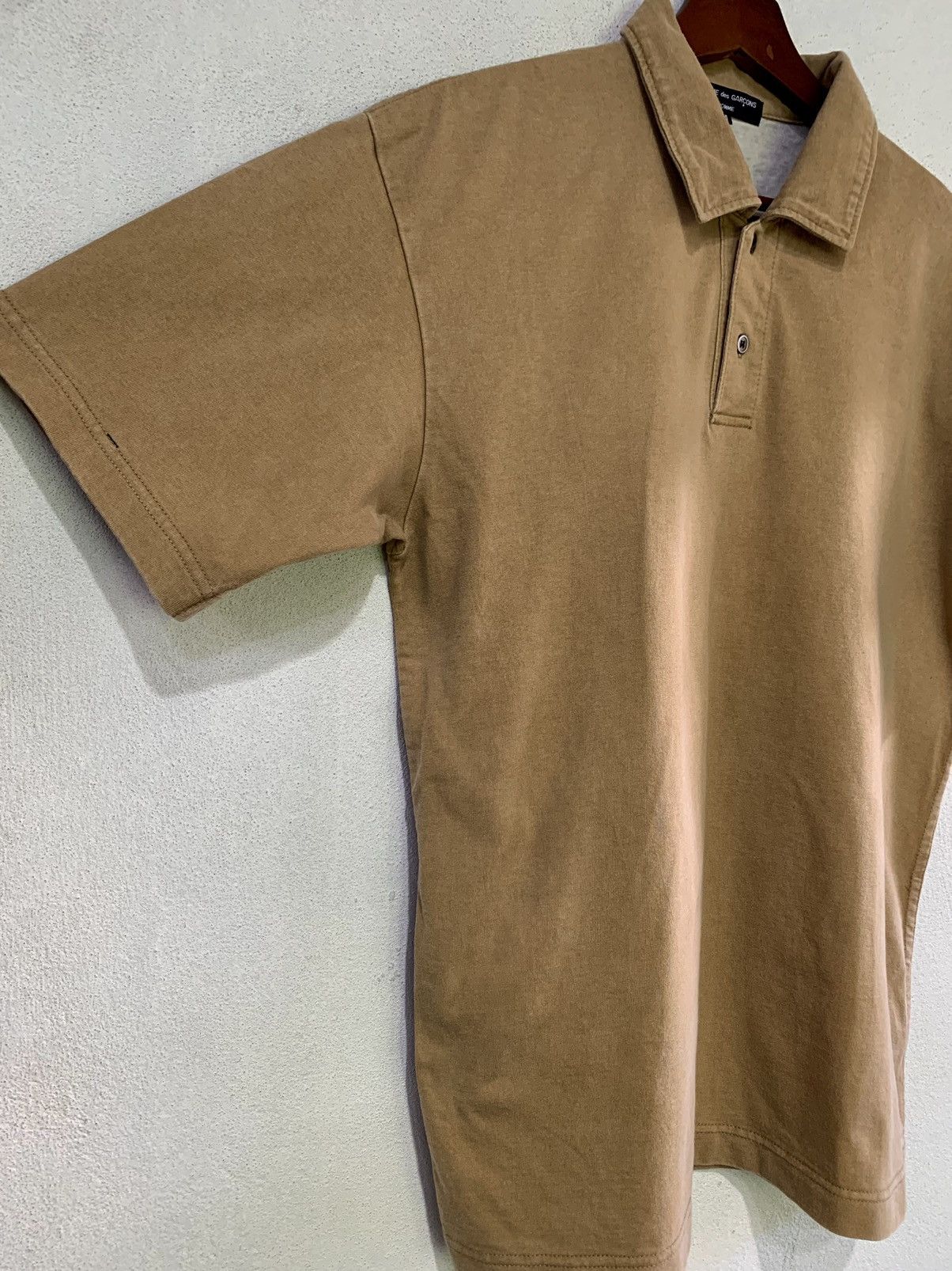 Comme des Garcons × Japanese Brand Comme Des Garcons Short Sleeve Collar Shirt Size US M / EU 48-50 / 2 - 4 Thumbnail