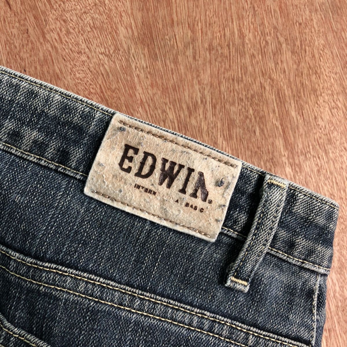Edwin DLL Miss Edwin Vintage Blue Denim Jeans Pants #c268 Size US 32 / EU 48 - 9 Thumbnail