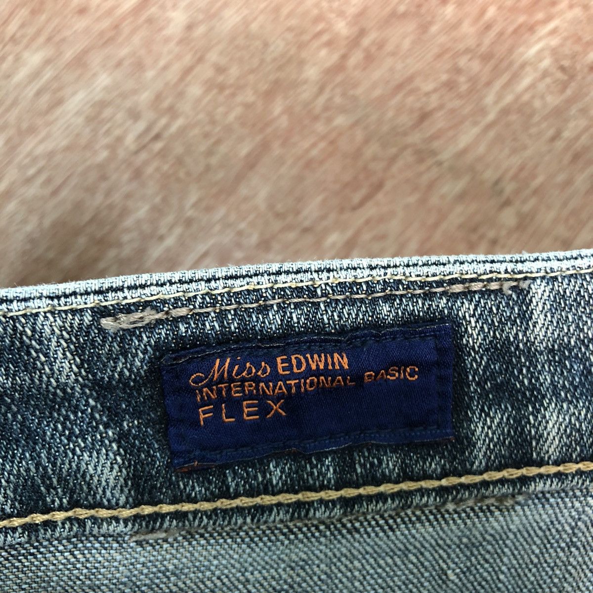 Edwin DLL Miss Edwin Vintage Blue Denim Jeans Pants #c268 Size US 32 / EU 48 - 10 Thumbnail
